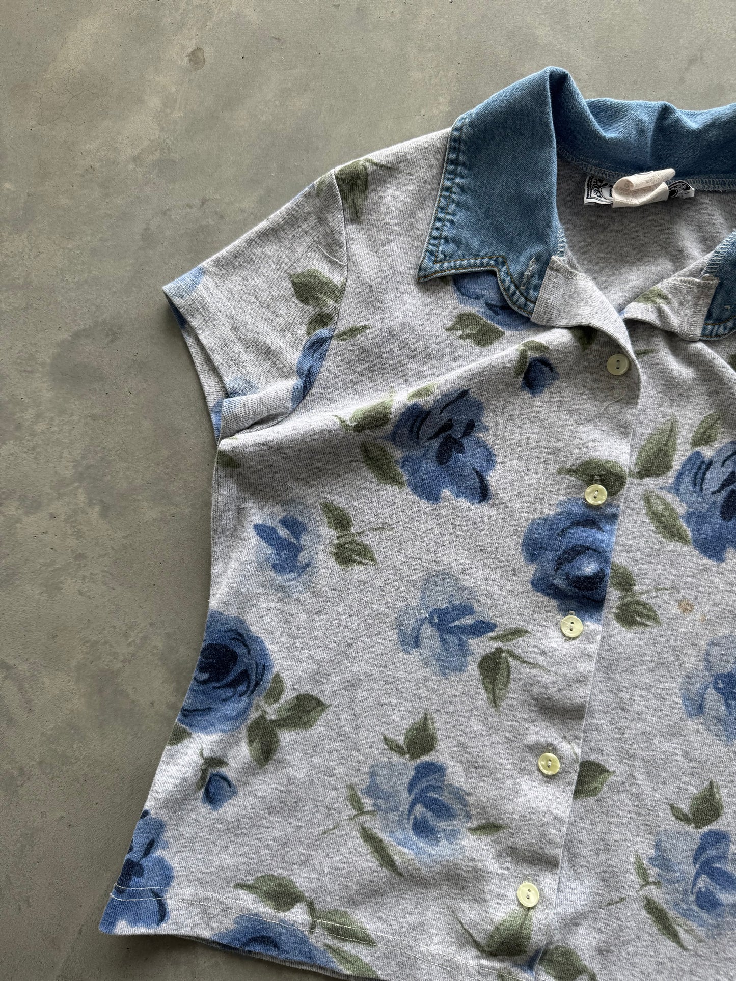Vintage baby tee polo - L