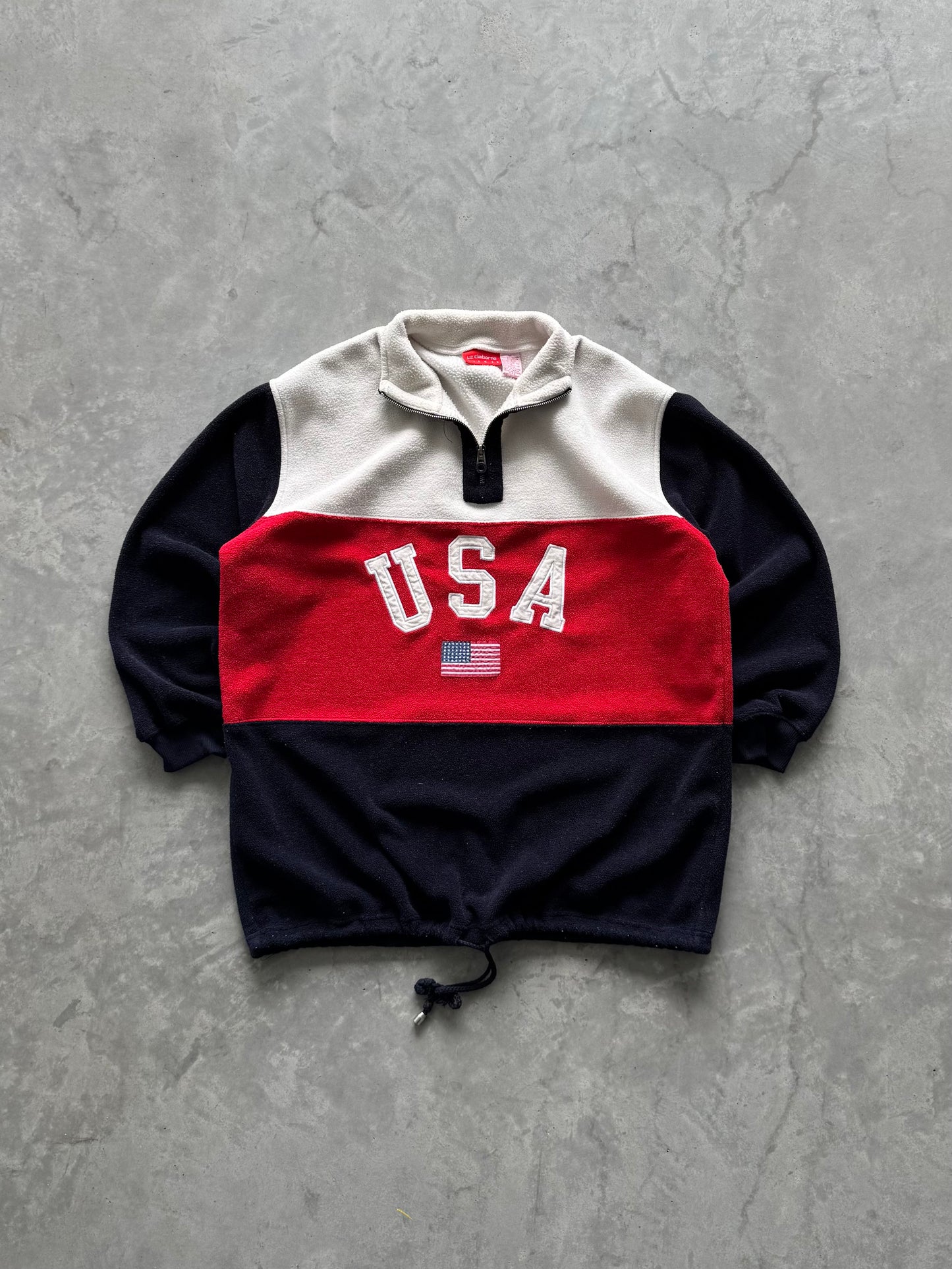 Vintage USA Quarterzip - M