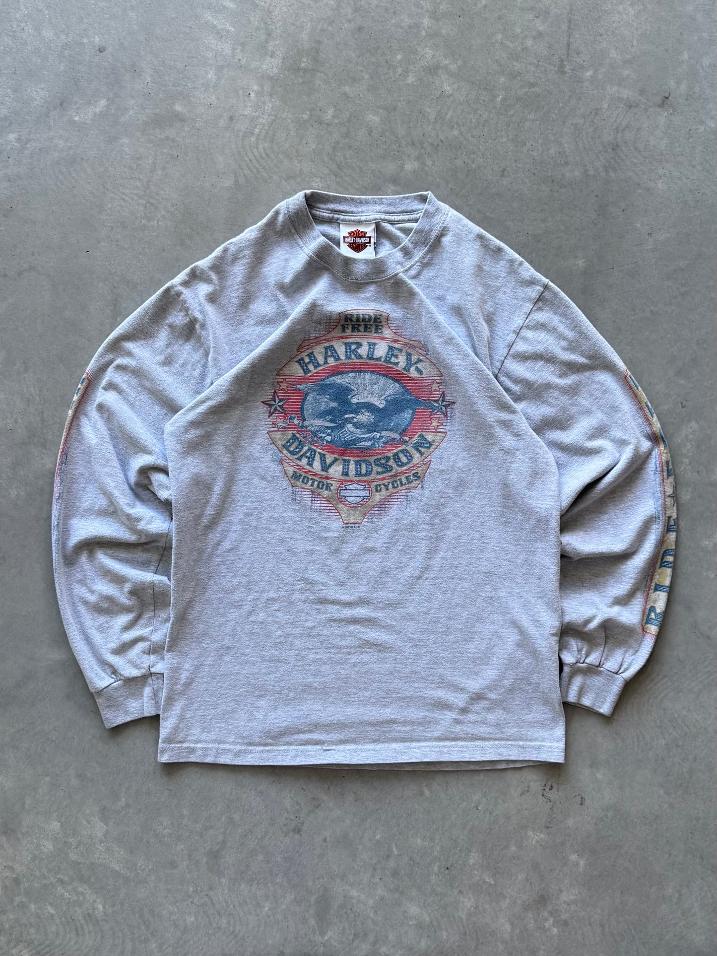 Harley Davidson Flame Longsleeve Tee - M