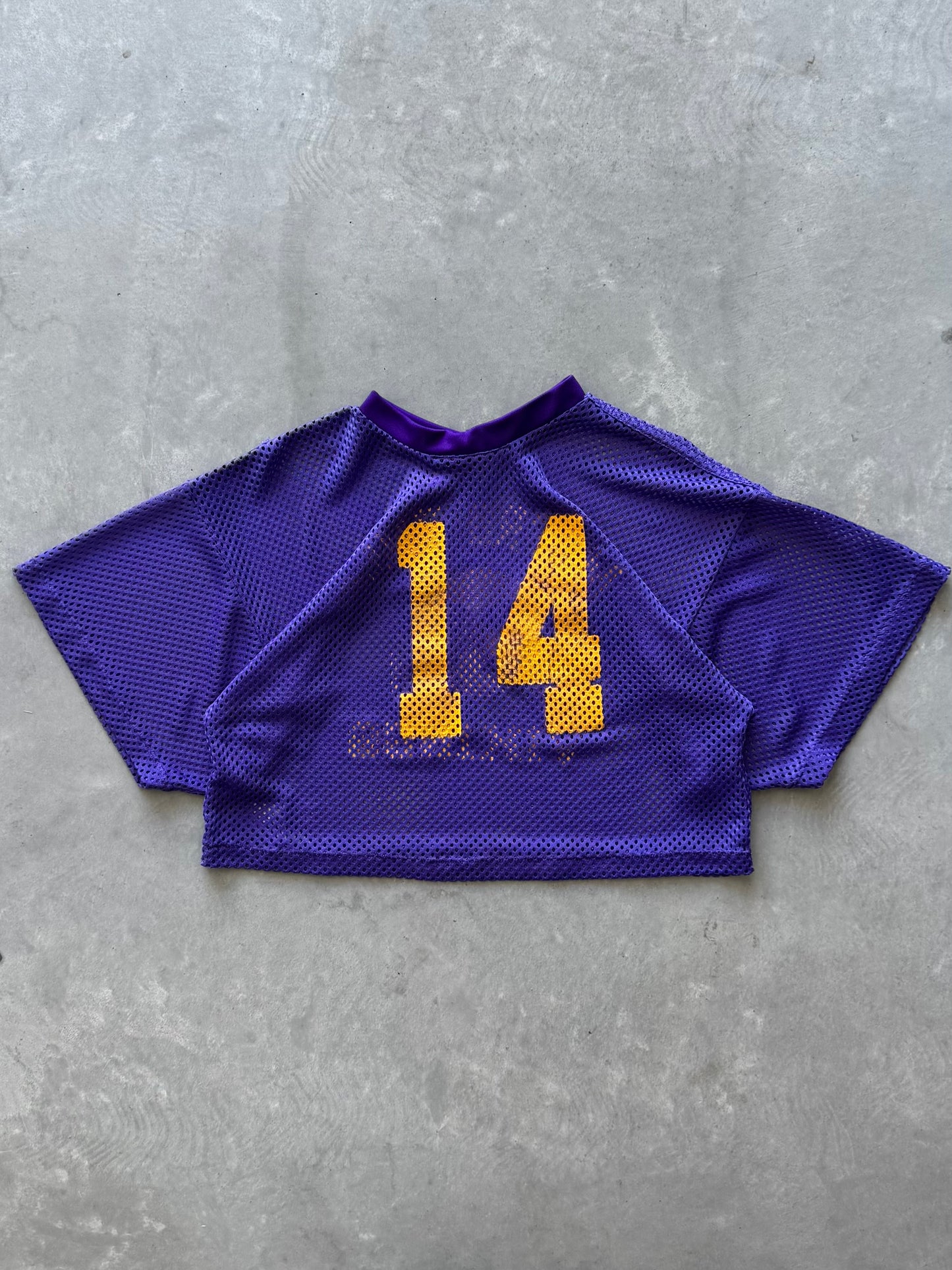 Vintage Reebok Vikings Cropped Jersey - M