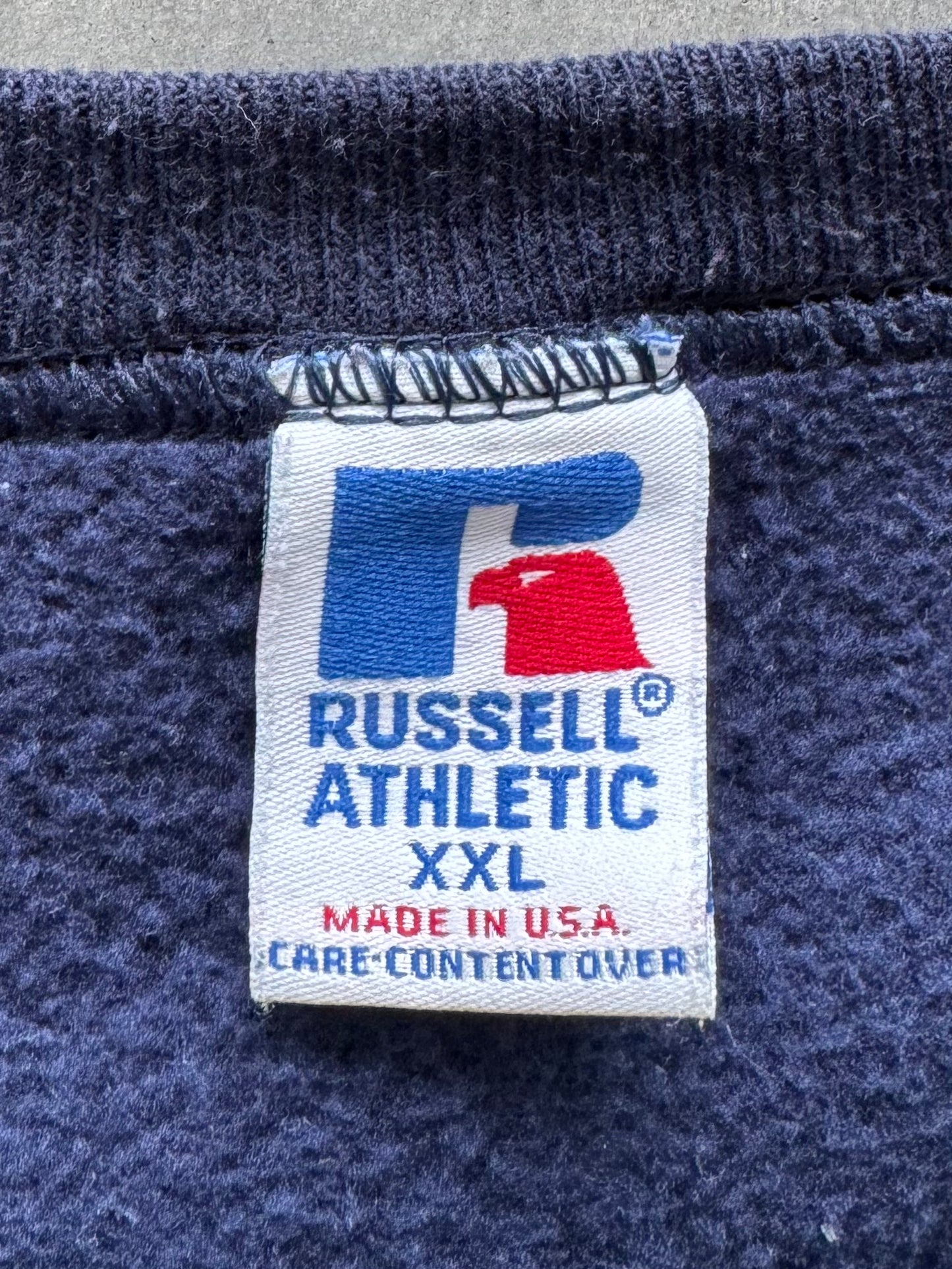 Vintage 90s Russell USA Sweatshirt - XXL