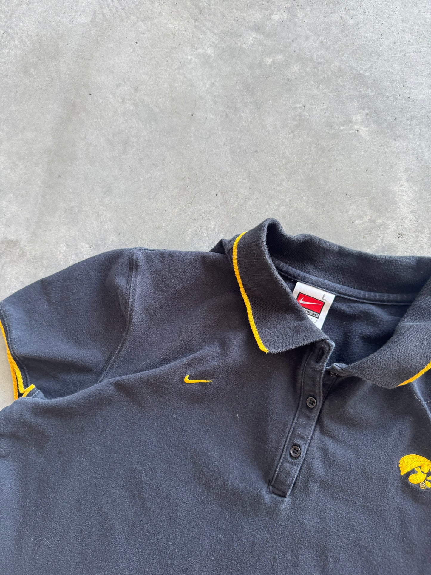 Vintage 90s Nike Iowa Hawkeyes Women’s Polo - L