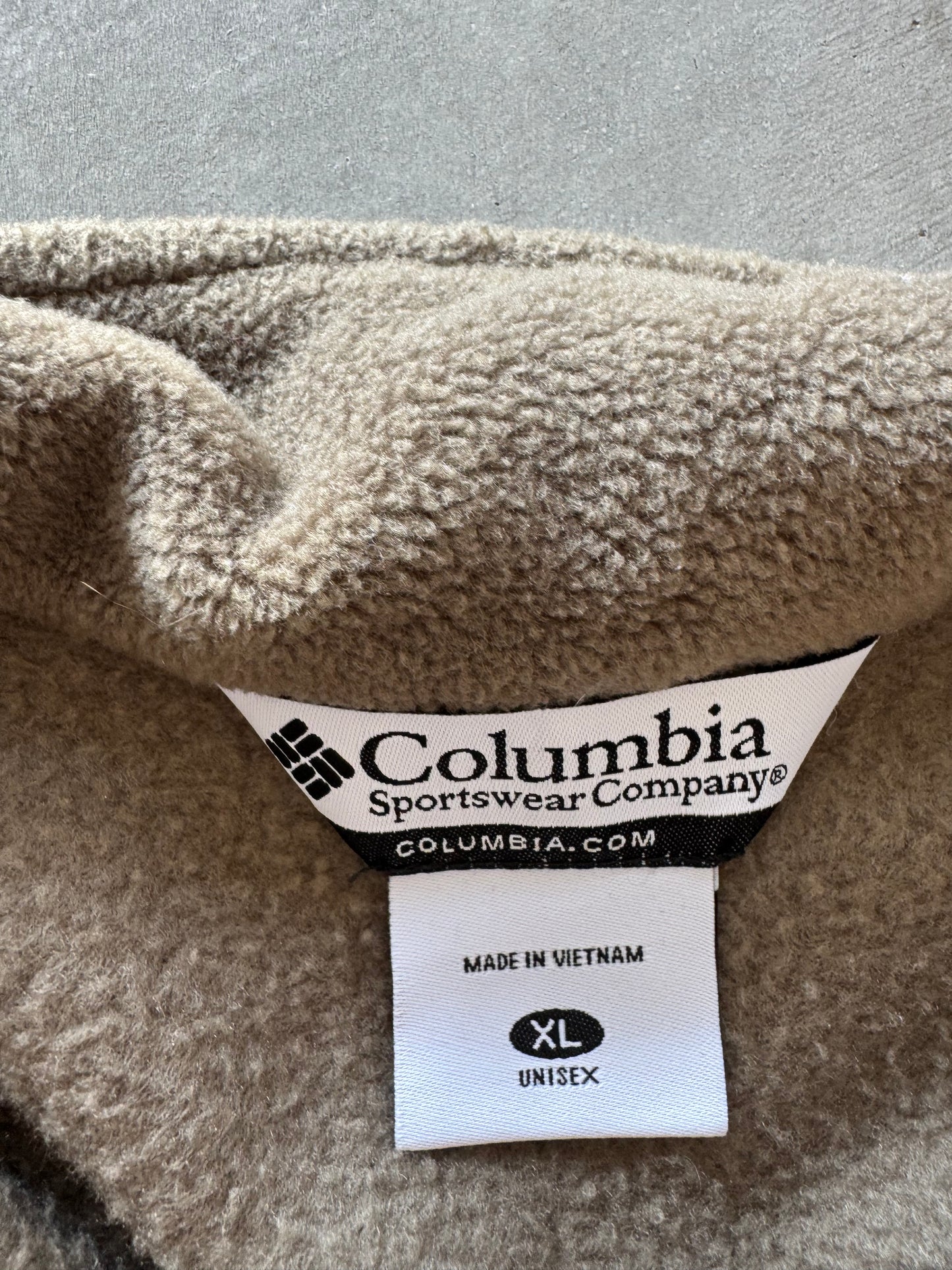 Columbia Fleece Quarterzip - XL