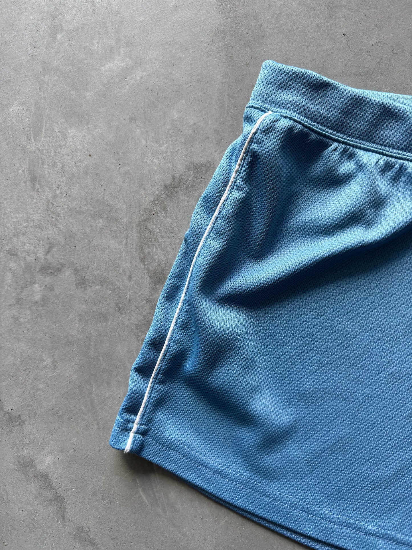 Vintage Baby Blue Track Shorts - S