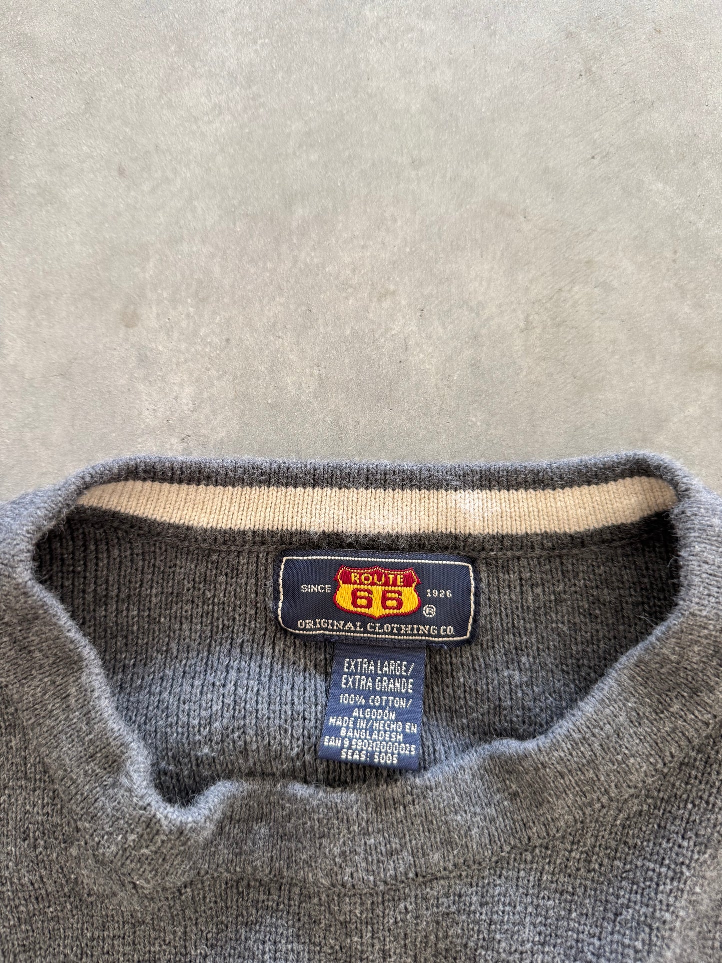 Vintage Route 66 Long Sleeve - XL