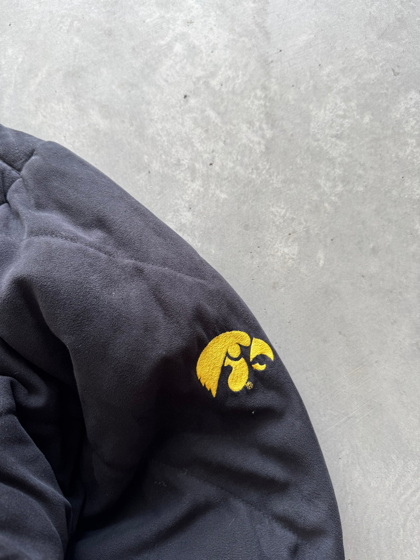 Vintage Iowa Hawkeyes Reversible Coat - XXL