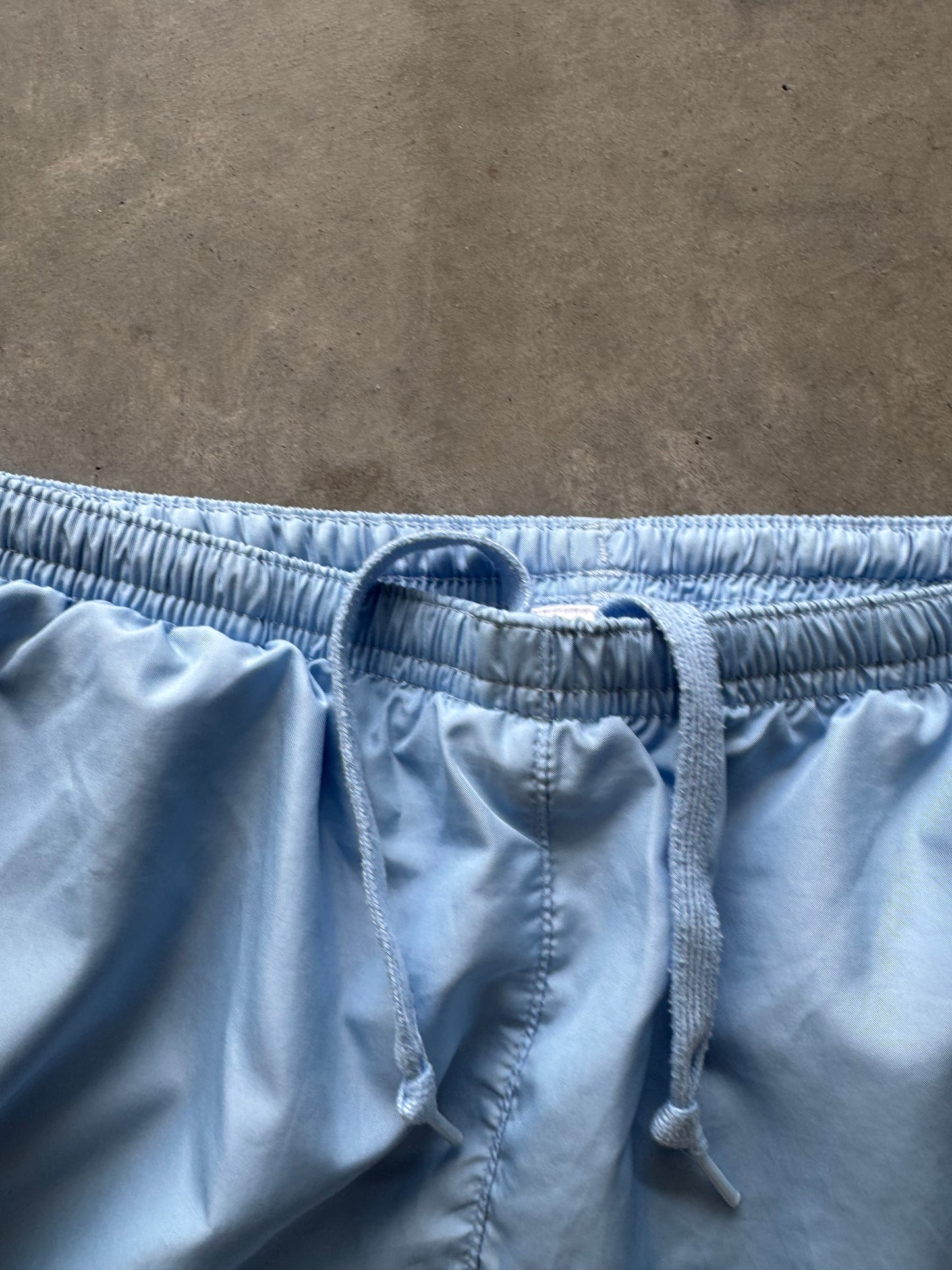 Vintage Baby Blue Adidas Track Pants - M