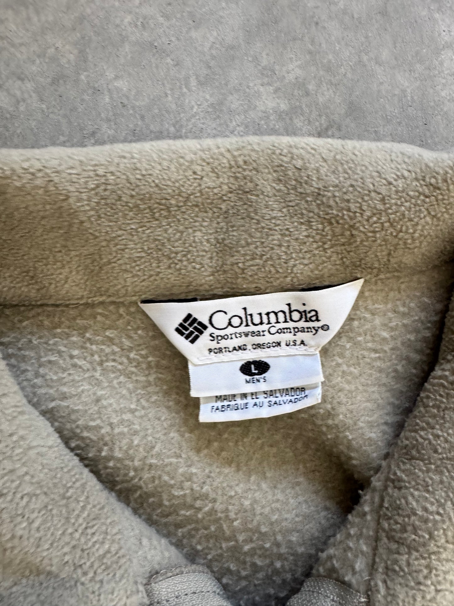Vintage Columbia Fleece Zip Up - L
