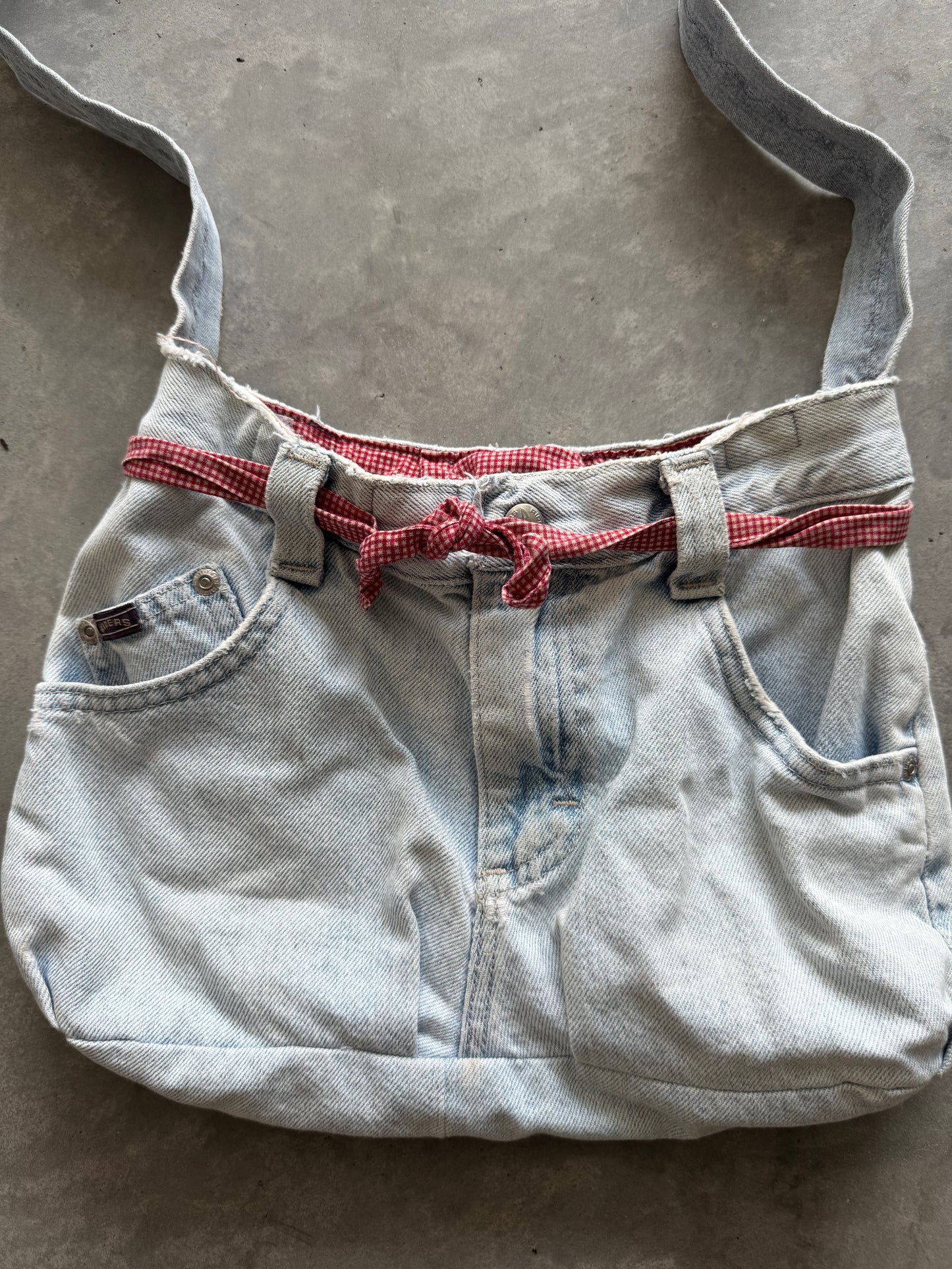 Vintage Handmade Denim Purse