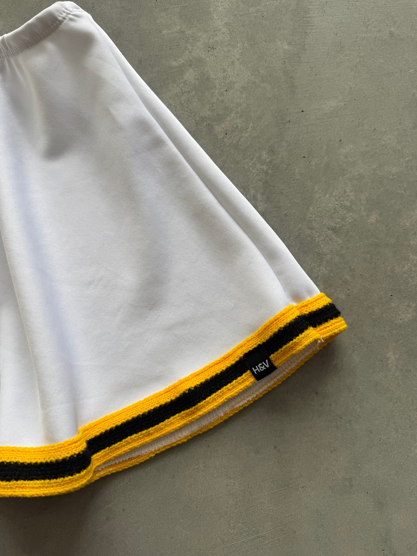 White and Gold Skirt - S