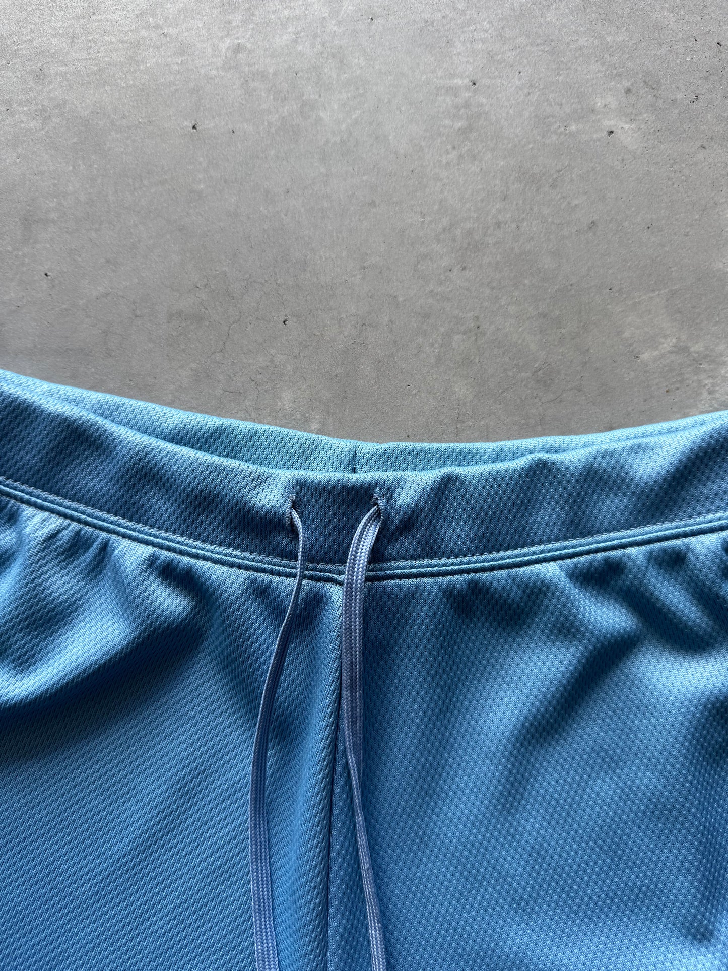 Vintage Baby Blue Track Shorts - S