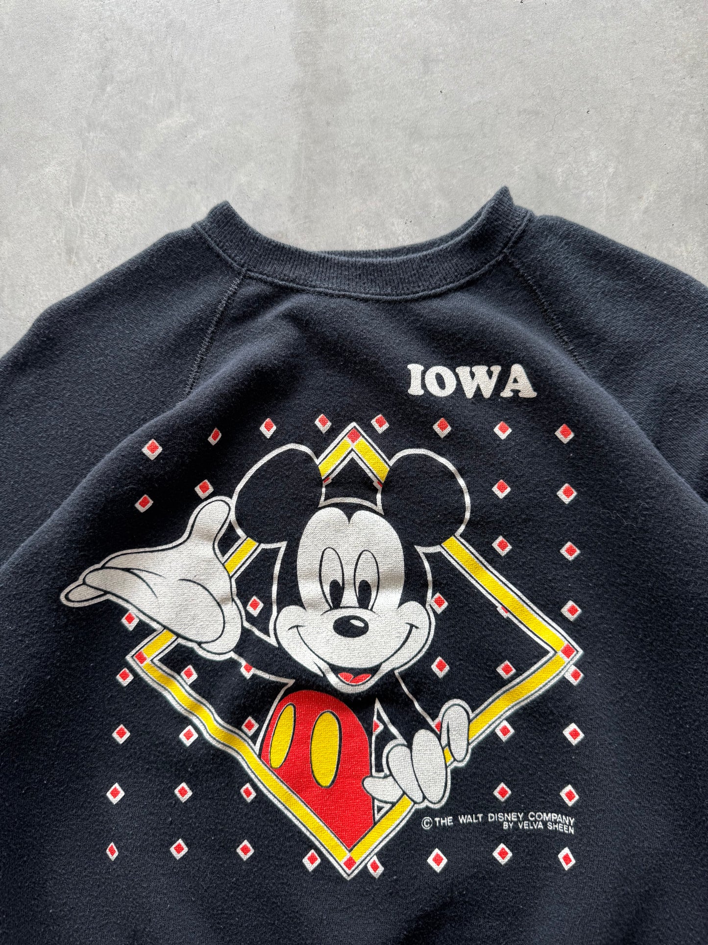 Vintage Iowa Mickey Sweatshirt - S