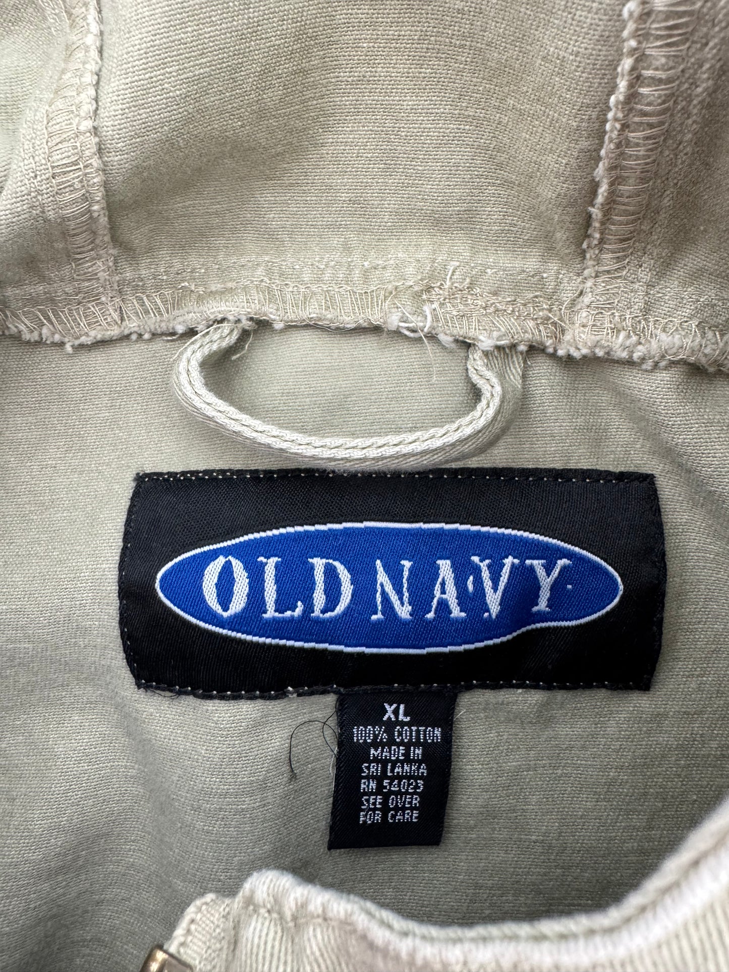 Vintage 90s Old Navy Canvas Jacket - XL