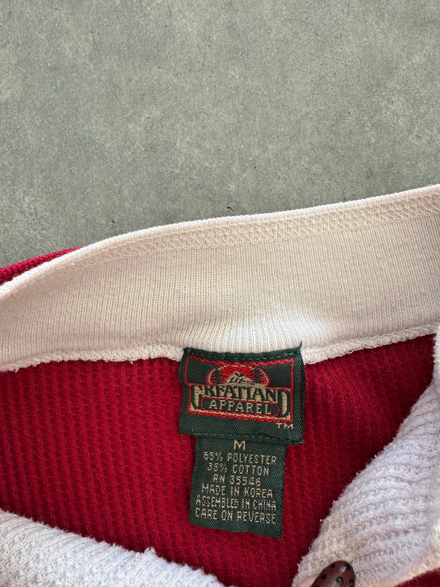 Vintage Layered Waffle Knit - M