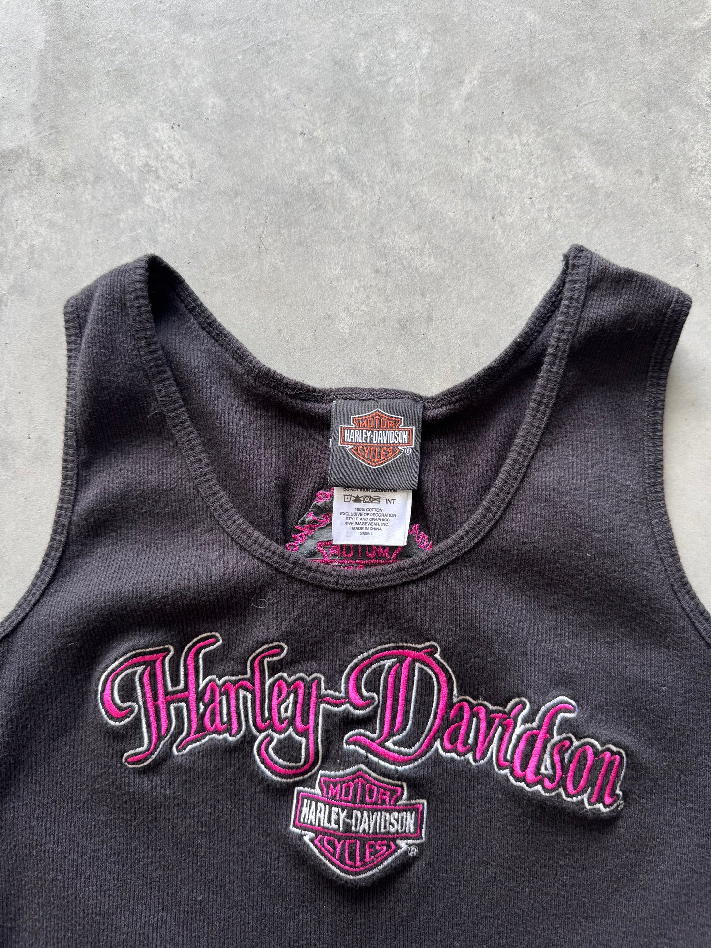 Vintage Harley Davidson Tank Top - L