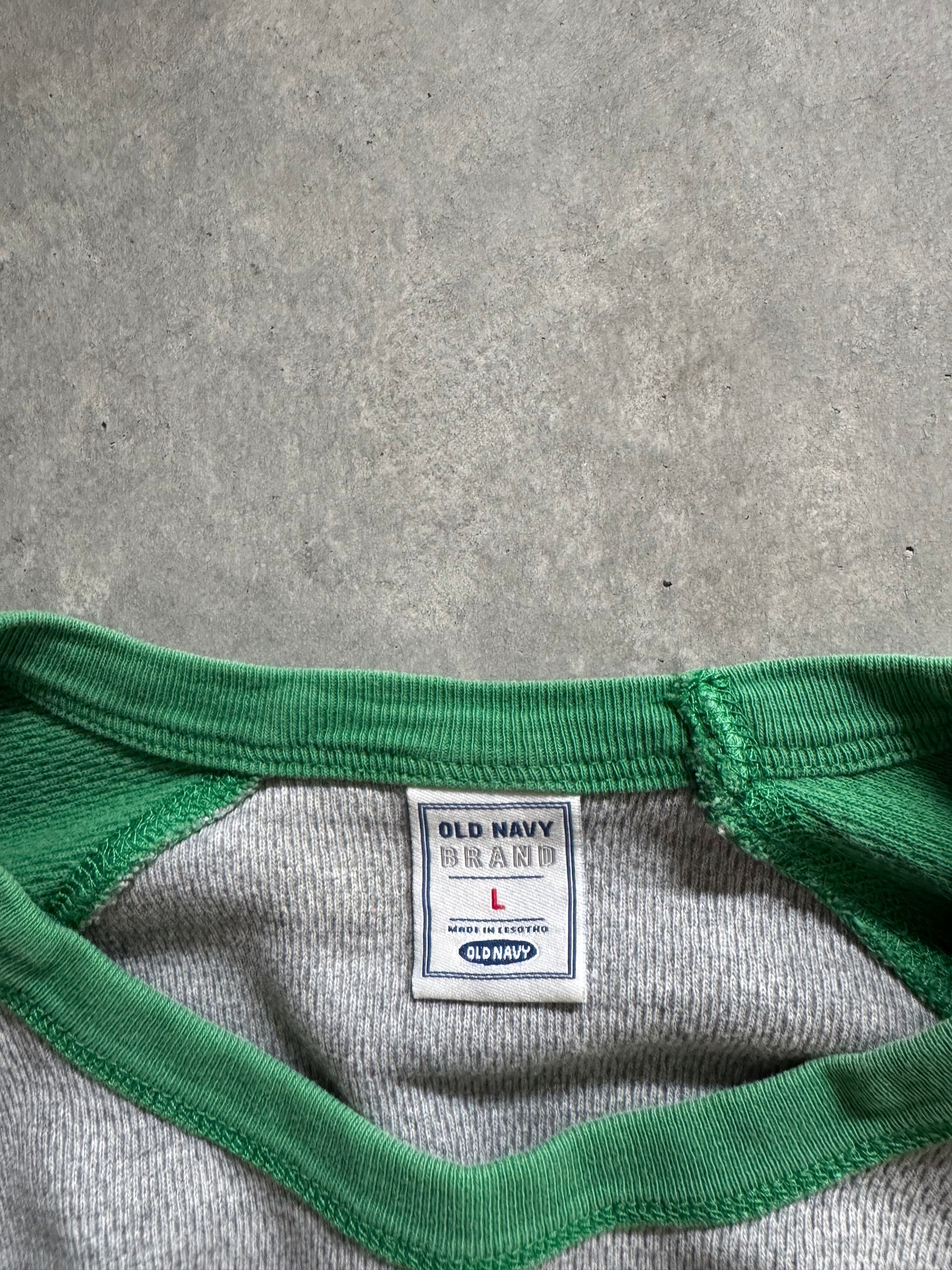 Vintage Old Navy Waffle Knit Long Sleeve - L