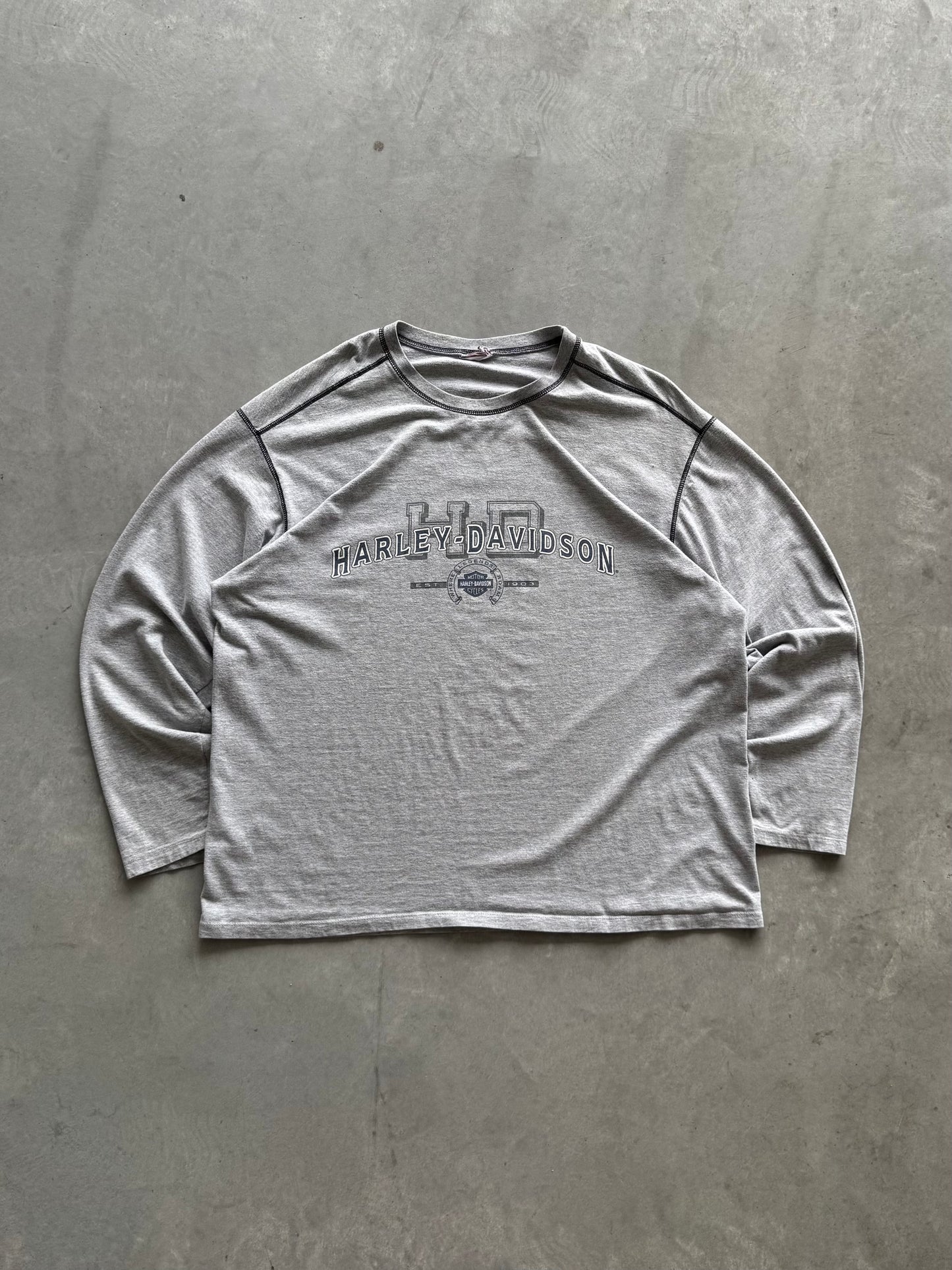 Vintage 00s Harley Davidson Longsleeve - XXL