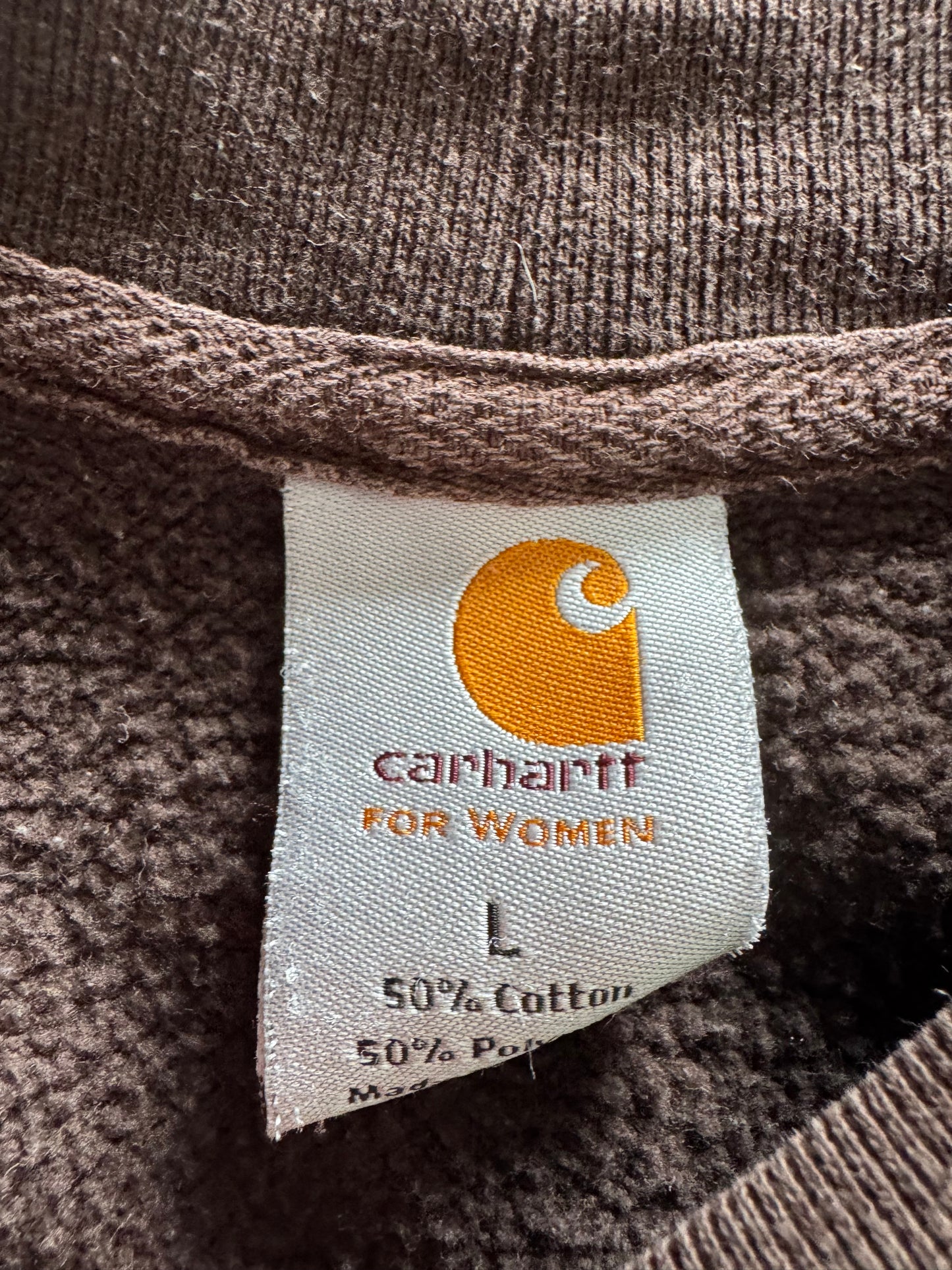 Vintage Carhartt Women’s Sweatshirt - L