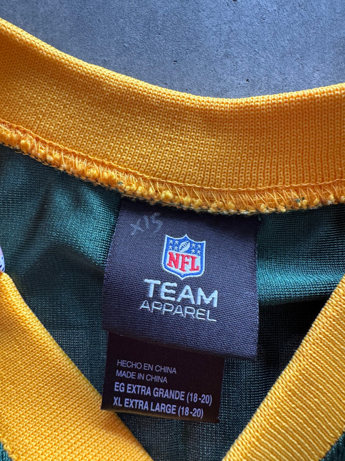 Green Bay Packers Rodger’s Jersey - XL