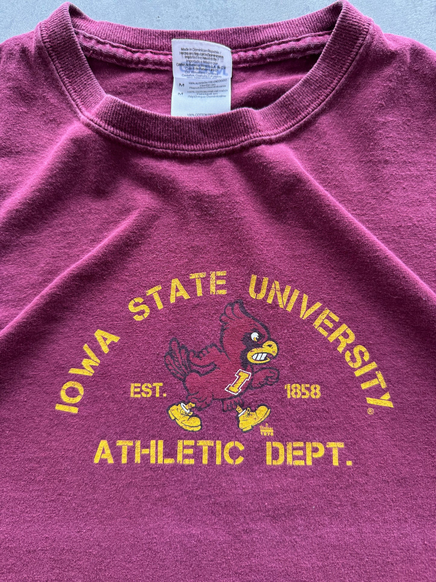 Vintage Iowa State Athletics Tee - M