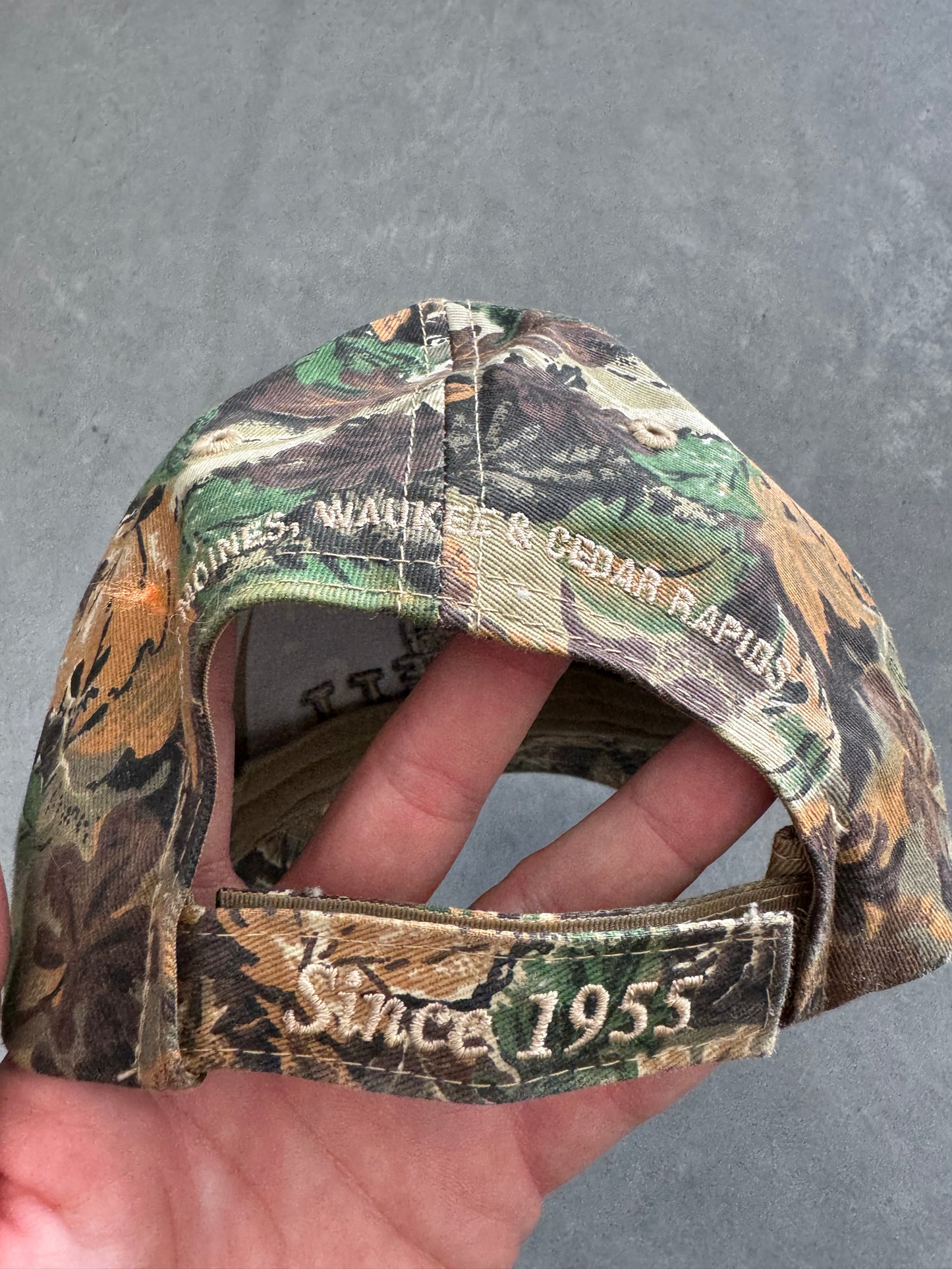 Vintage Camo Hat
