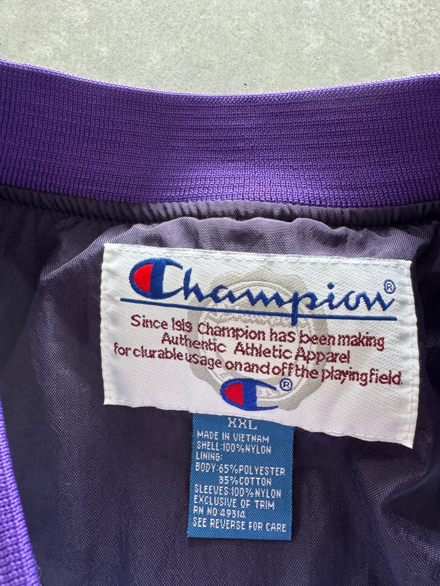 Vintage University of Northern Iowa Panthers Windbreaker - XXL