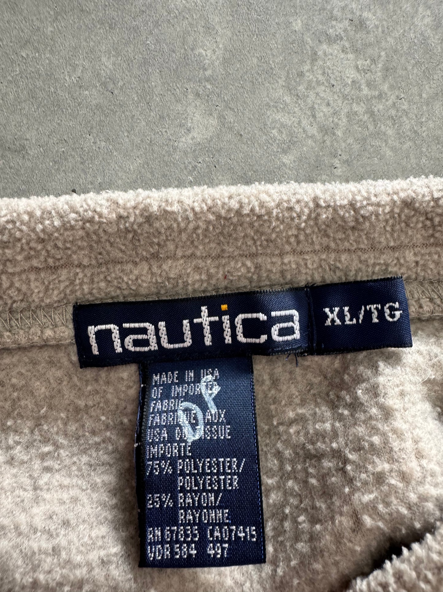 Vintage Nautica Fleece Sweatshirt - XL