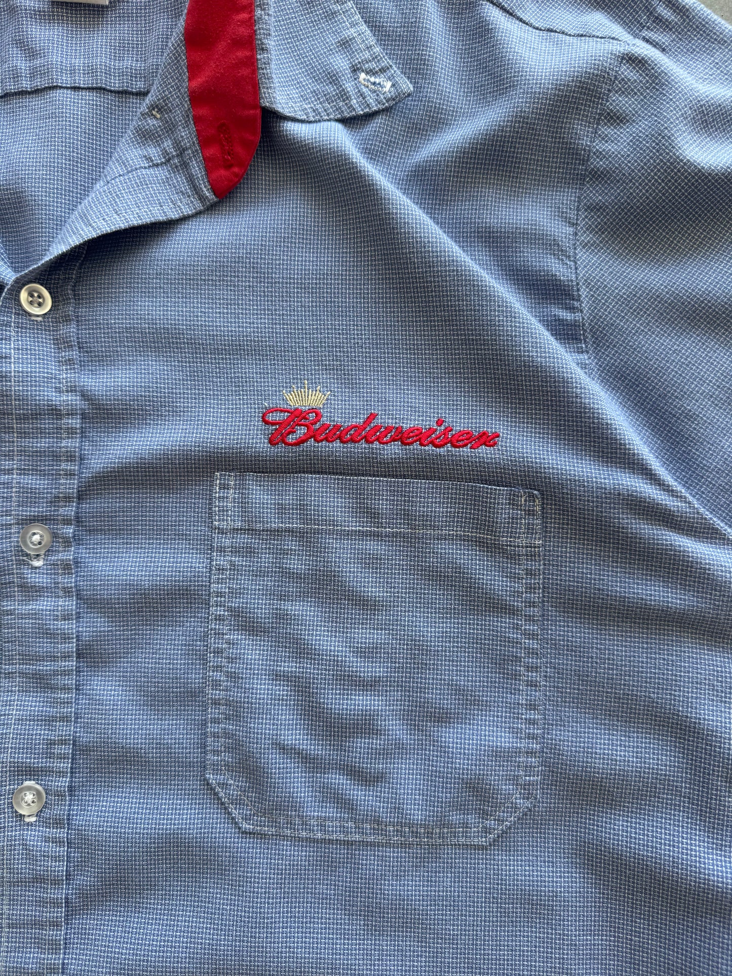 Vintage Budweiser Button Up - XXL