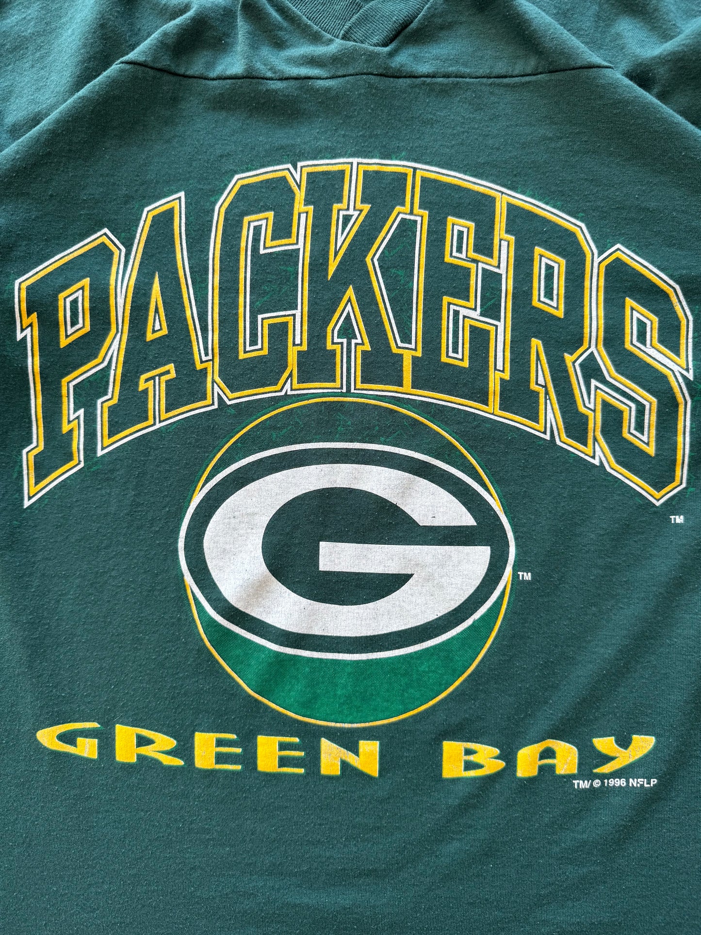 Vintage Green Bay Packers Tee - L
