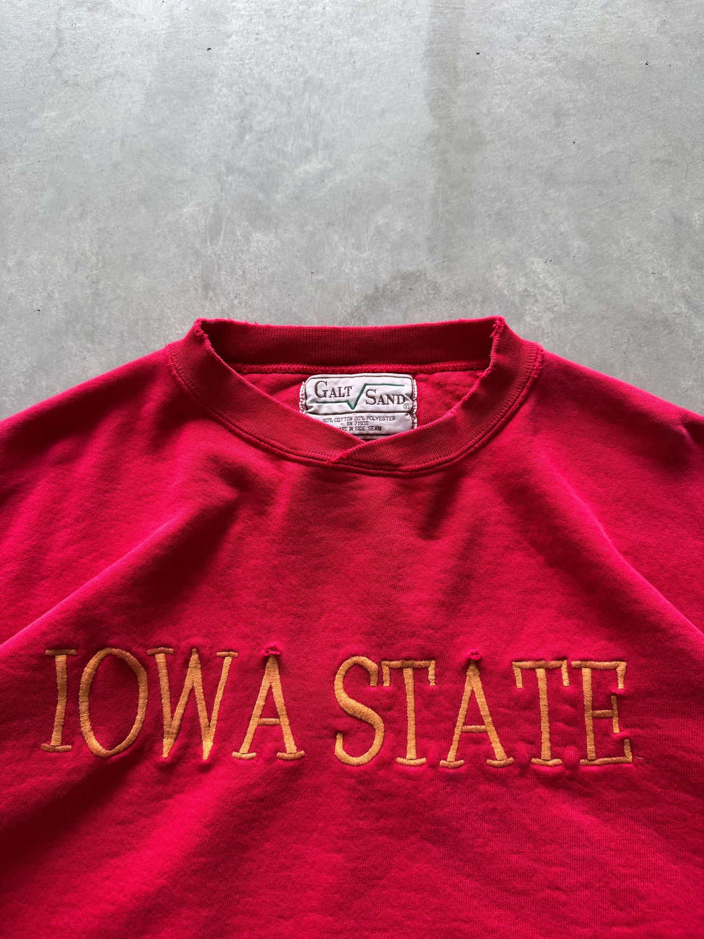 Vintage 90s Iowa State Sweatshirt - XL