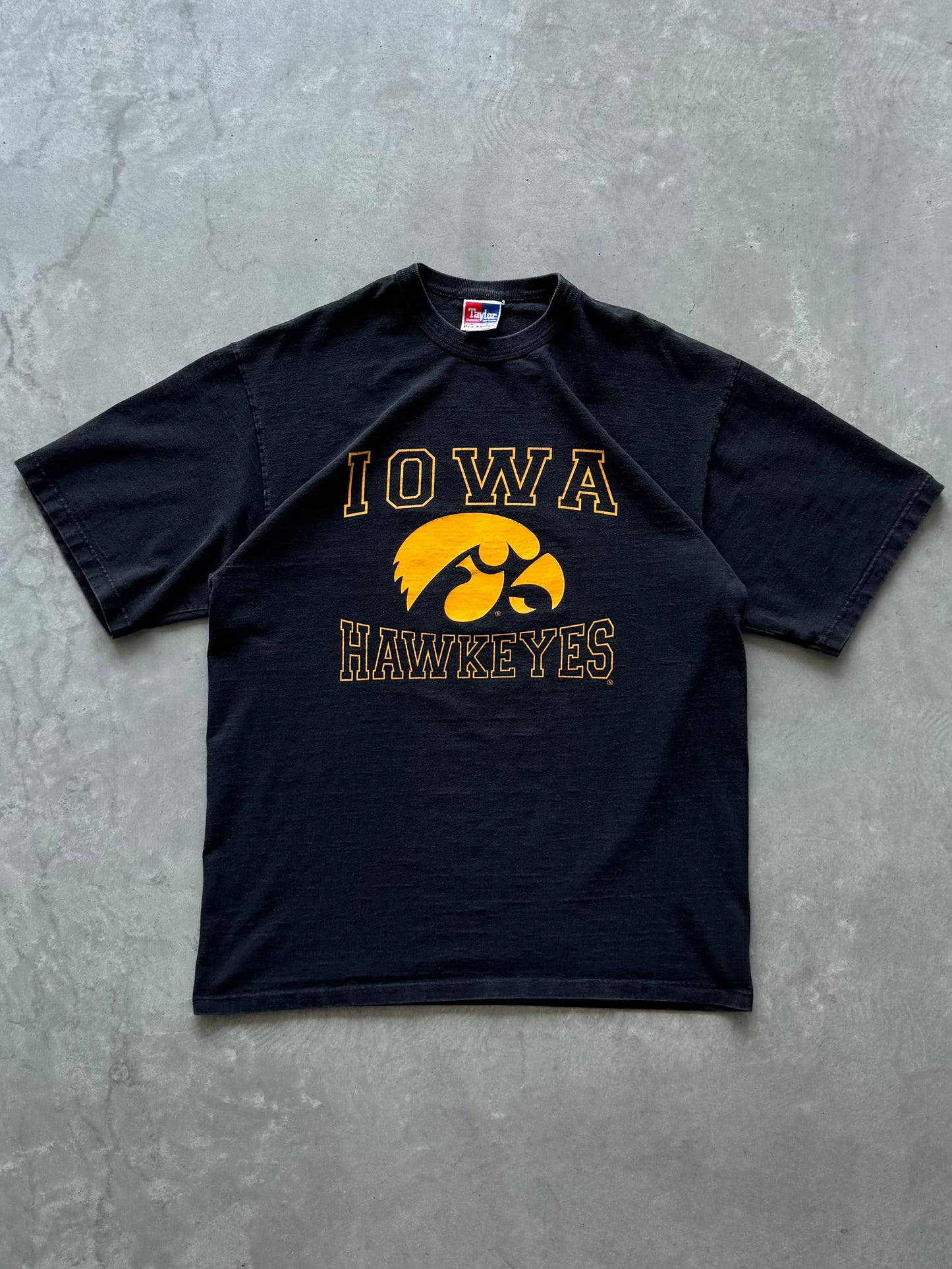 Vintage 90s Iowa Hawkeyes Heavyweight Tee - XL