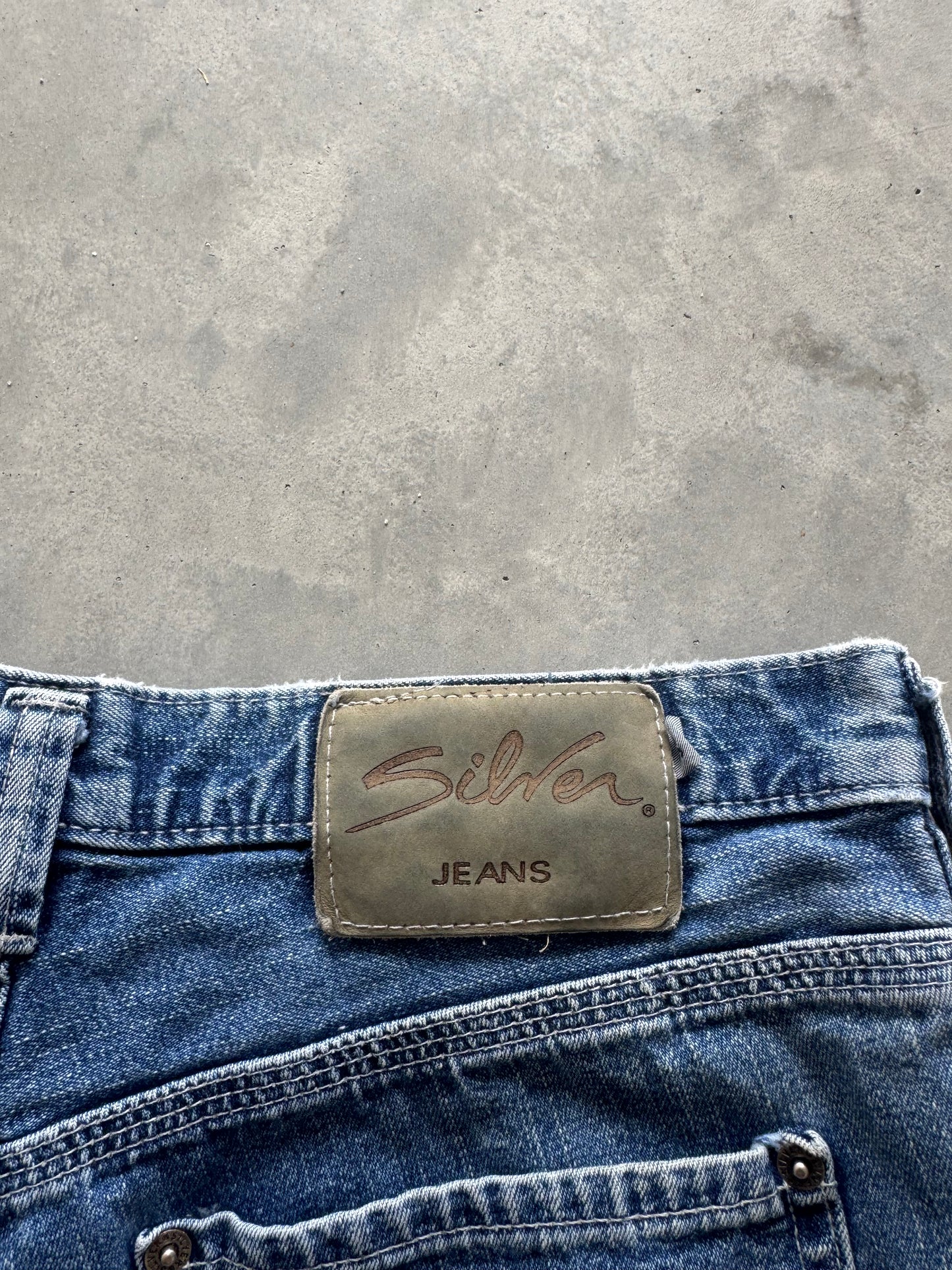 Vintage Silver Jeans Denim Shorts - 30x3