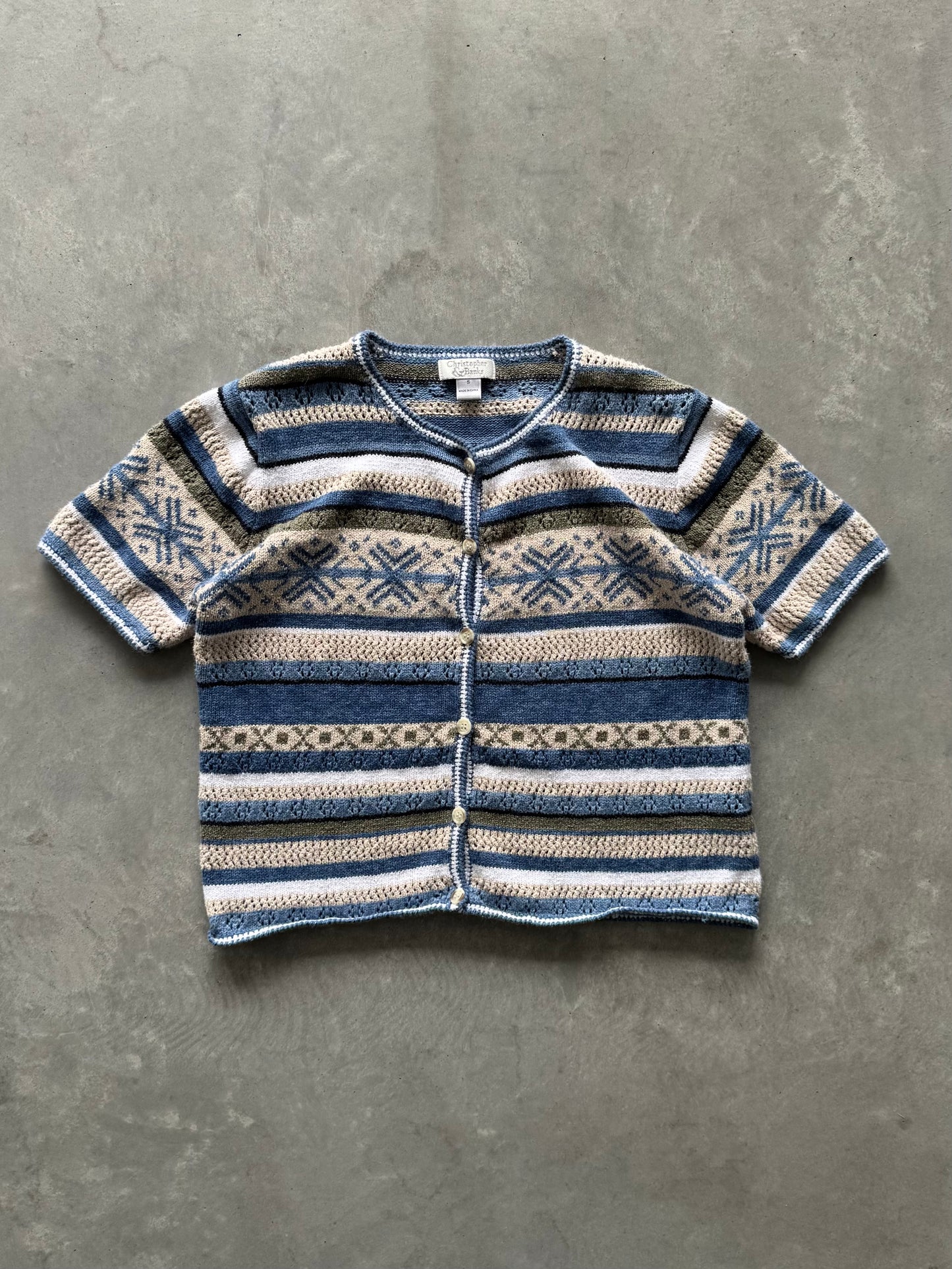 Vintage Knit Cardigan - S
