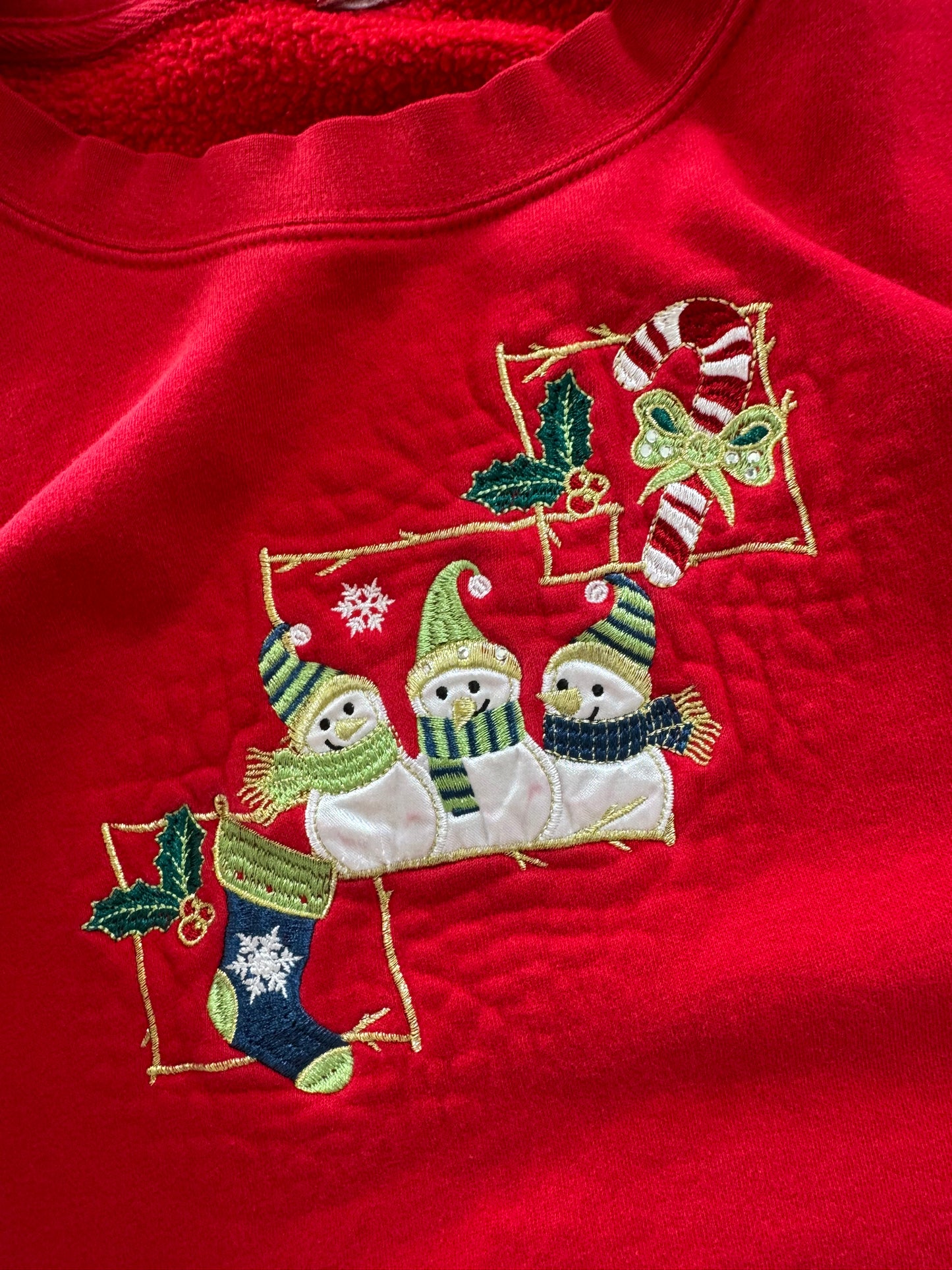Vintage Women’s Christmas Sweatshirt - XL
