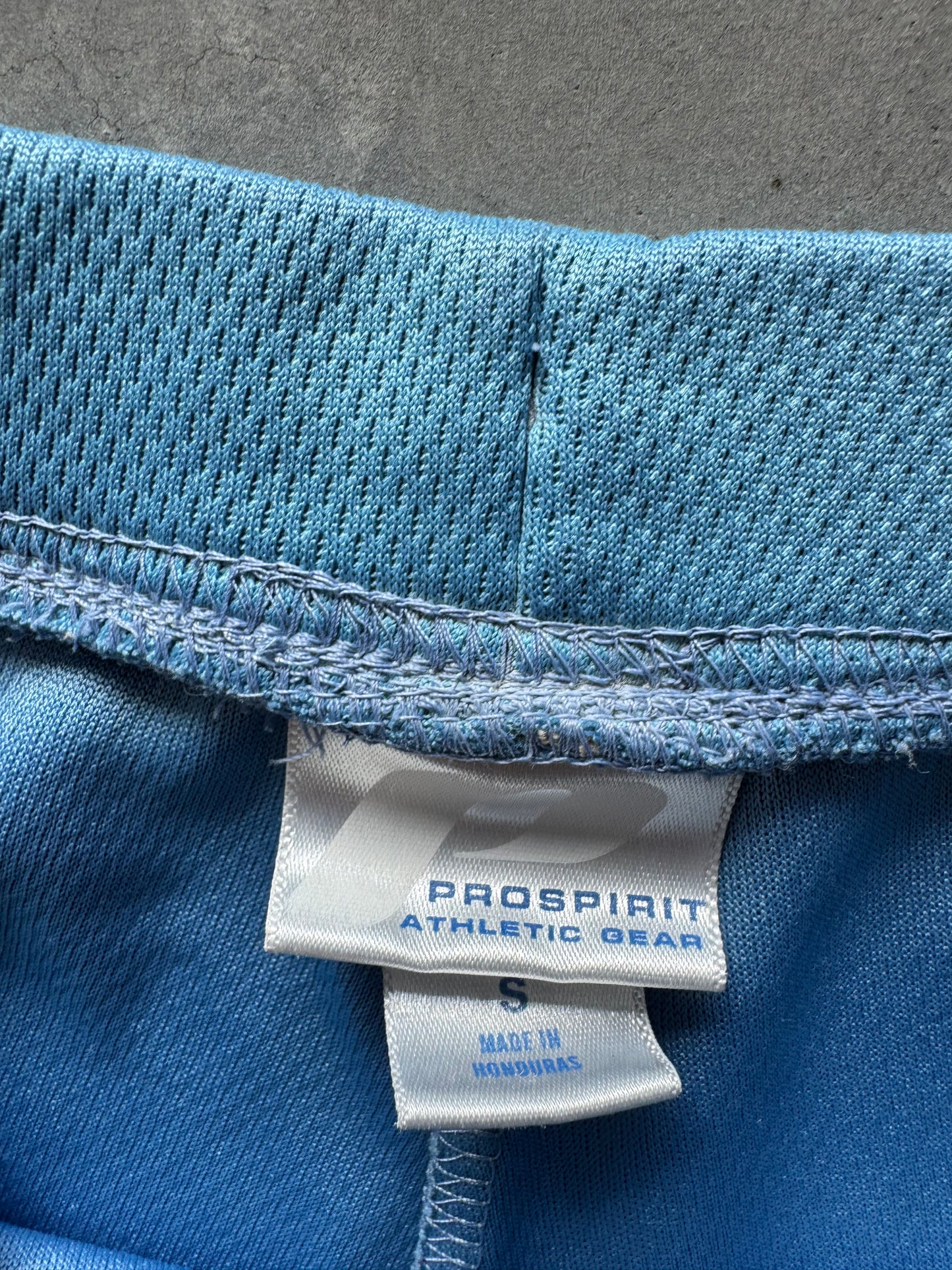 Vintage Baby Blue Track Shorts - S
