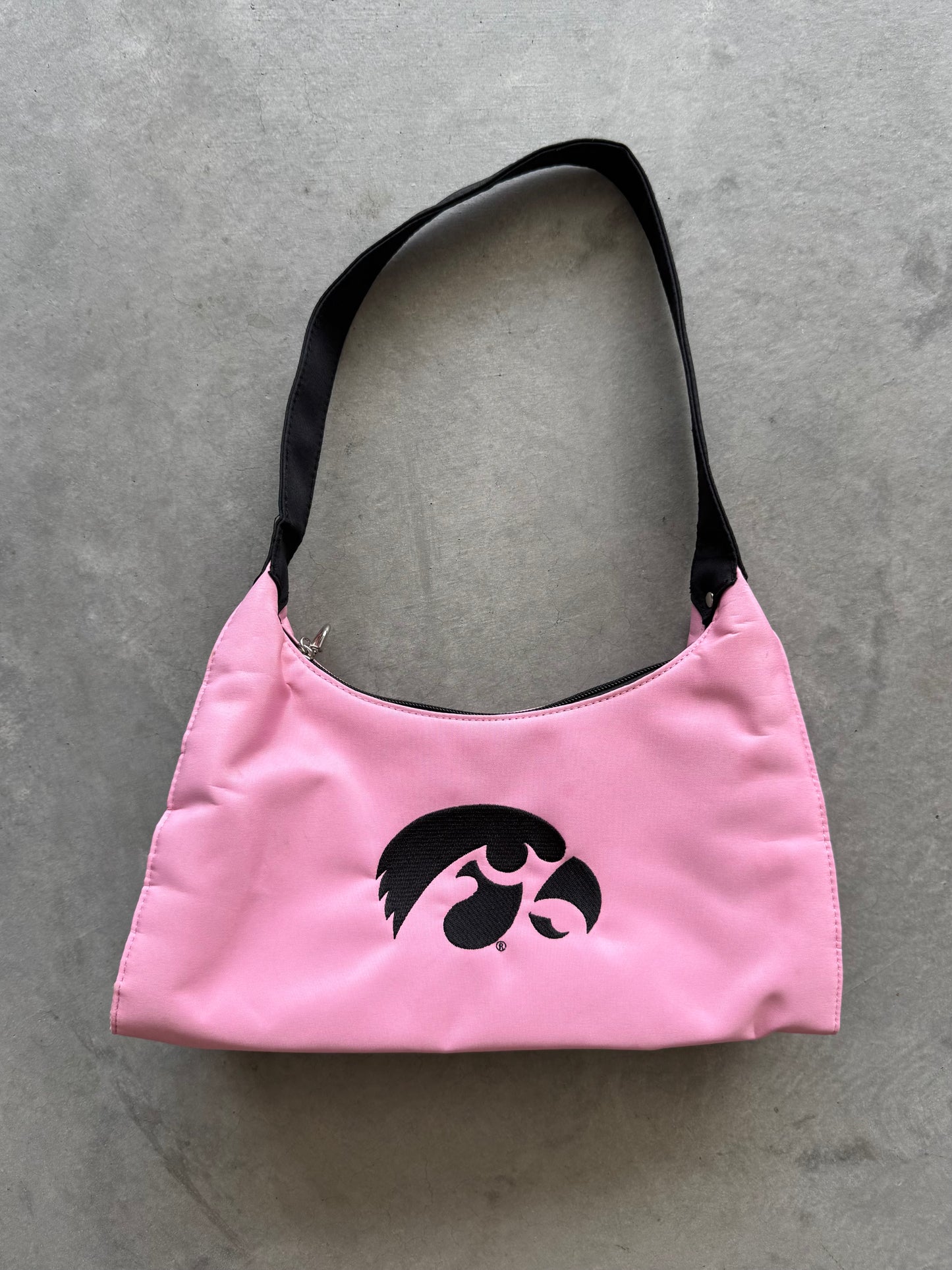 Iowa Hawkeyes Pink Shoulder Bag