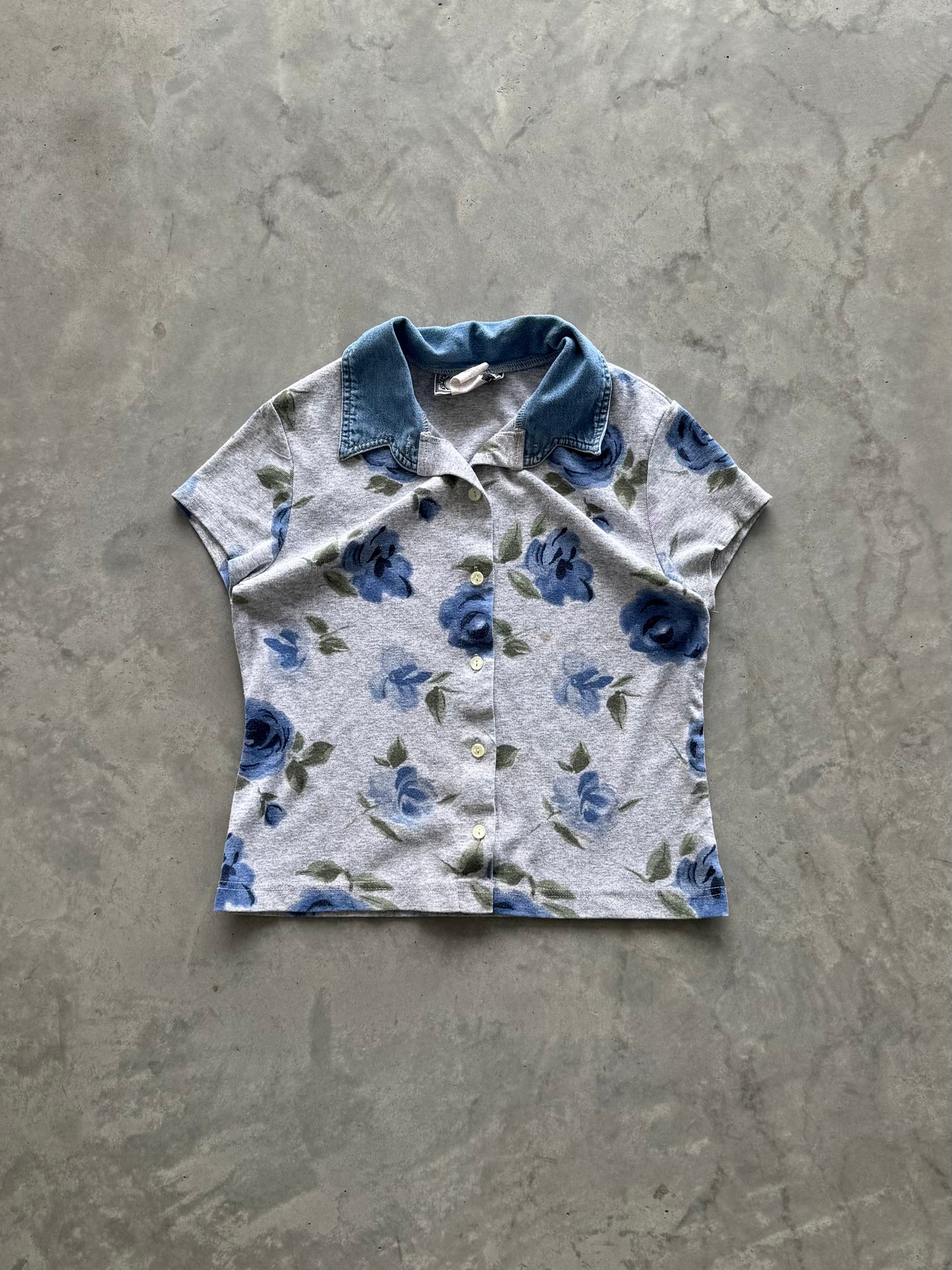 Vintage baby tee polo - L
