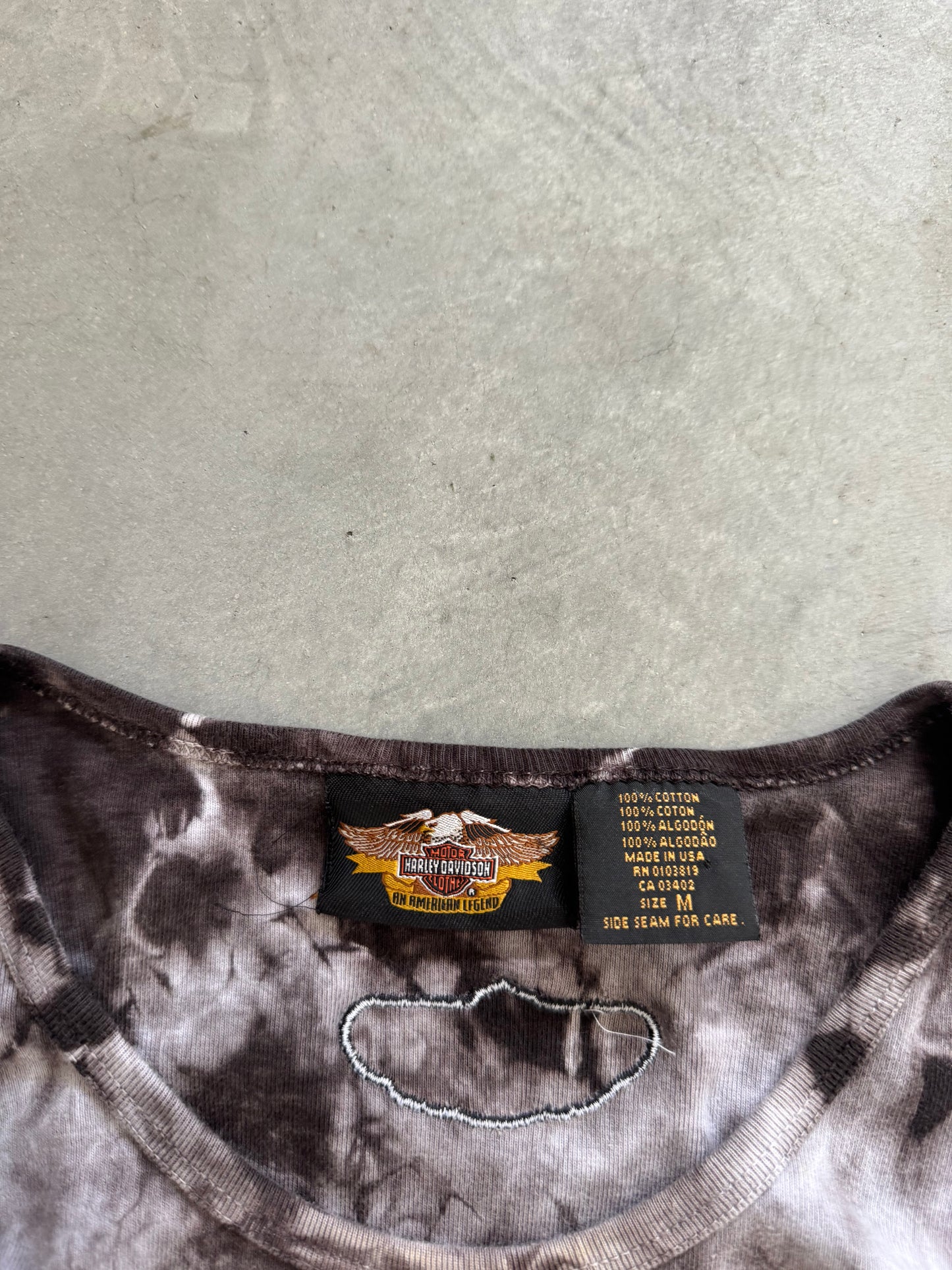 Vintage 00s Harley Davidson Women’s Long Sleeve - M