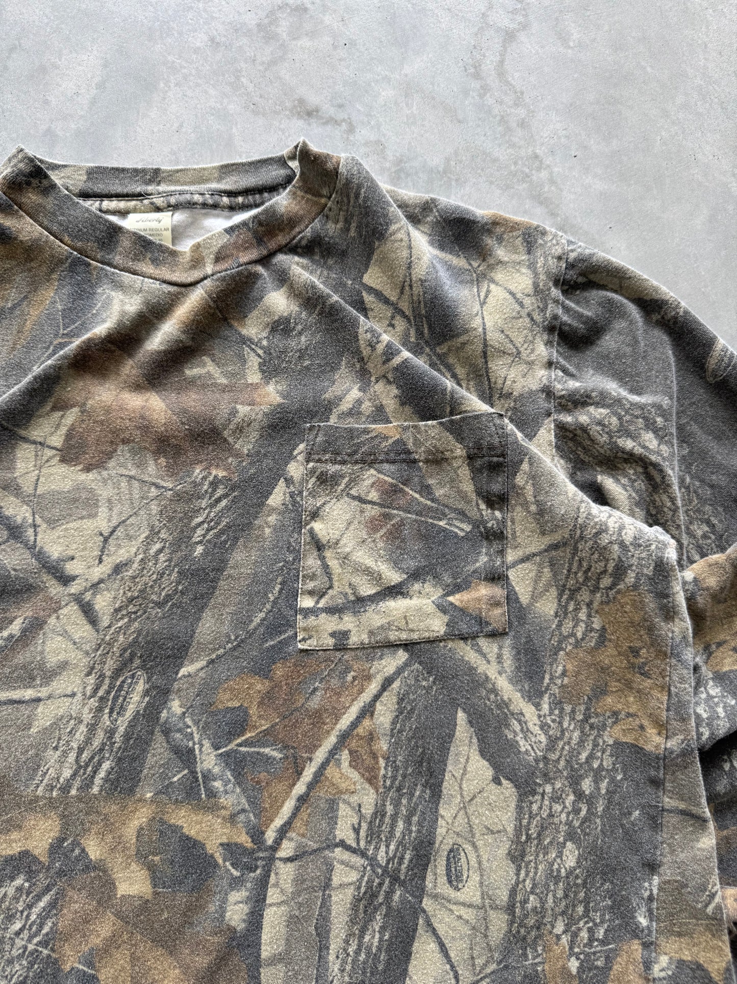Vintage Camo Longsleeve - M
