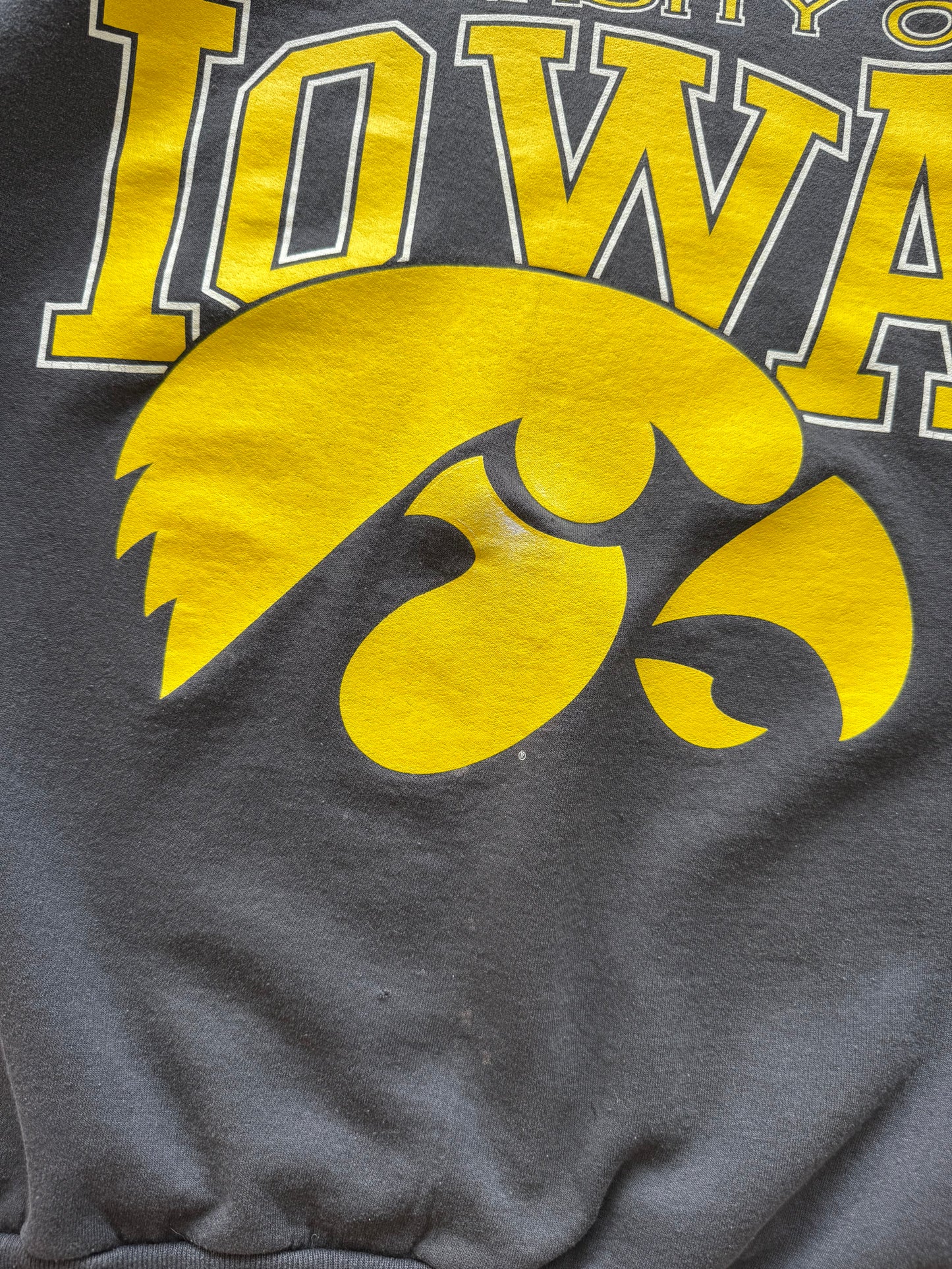 Vintage 90s Iowa Hawkeyes Sweatshirt - XL