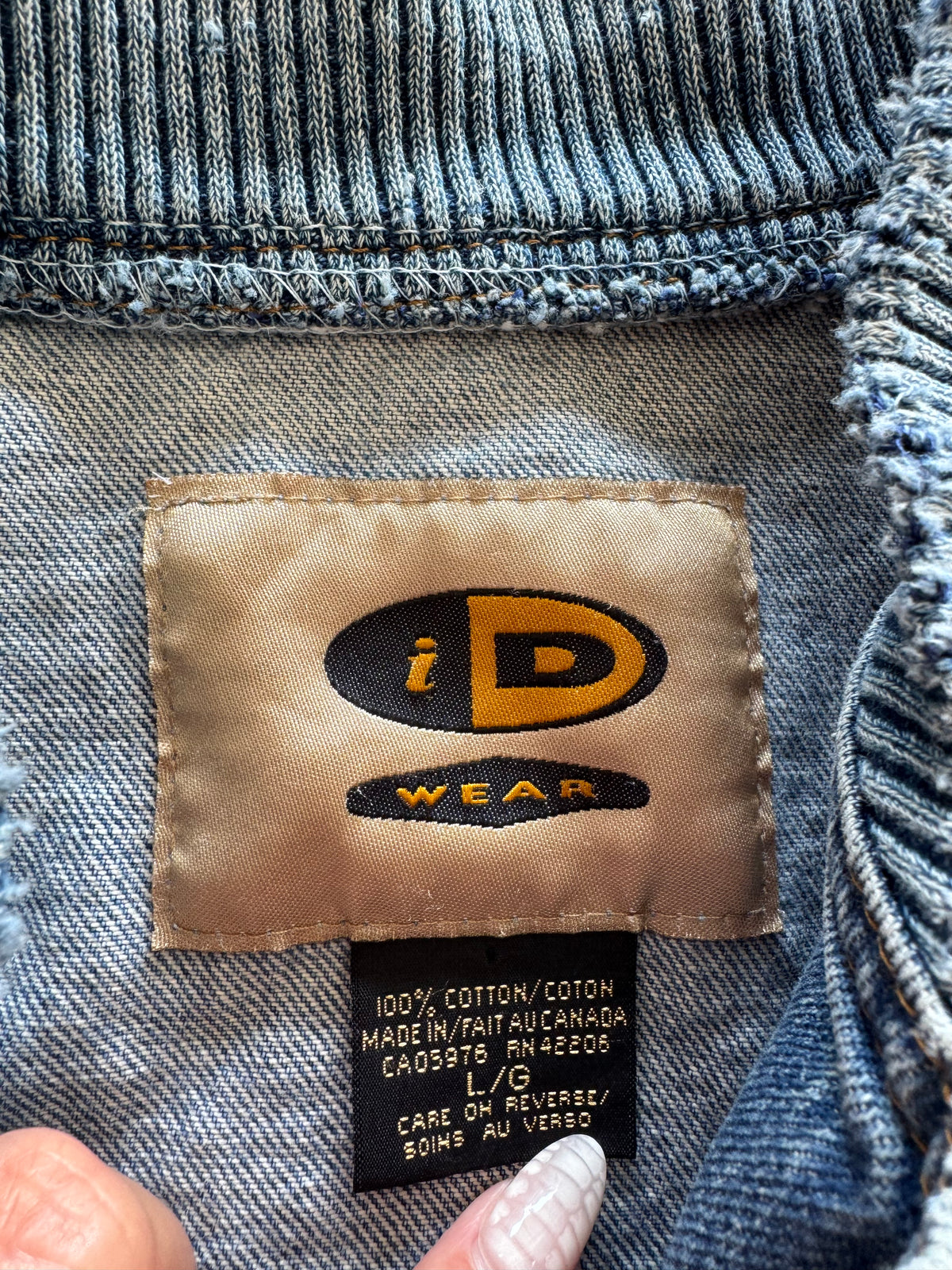 Vintage 90s Denim Jacket - L