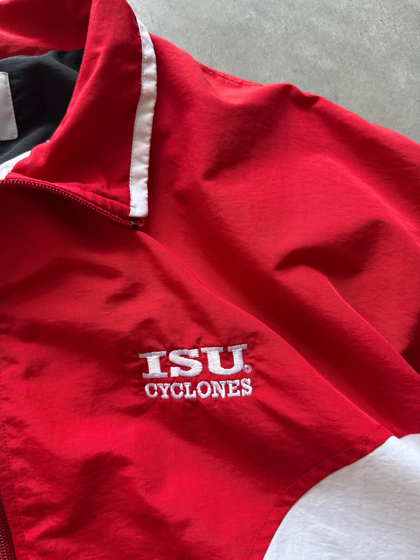 Vintage Iowa State Cyclones Russell Windbreaker - L