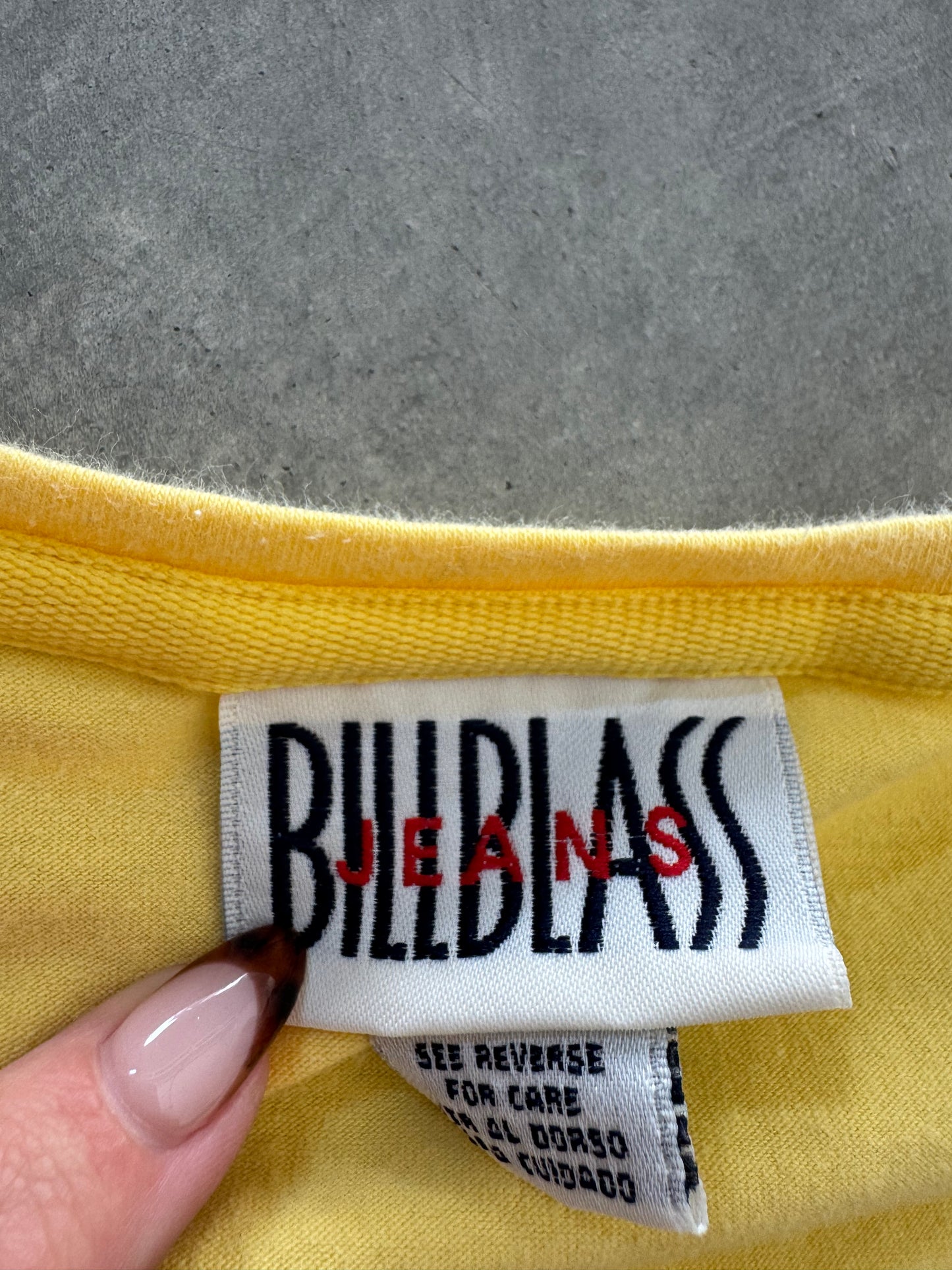 Vintage Women’s Yellow Top - M