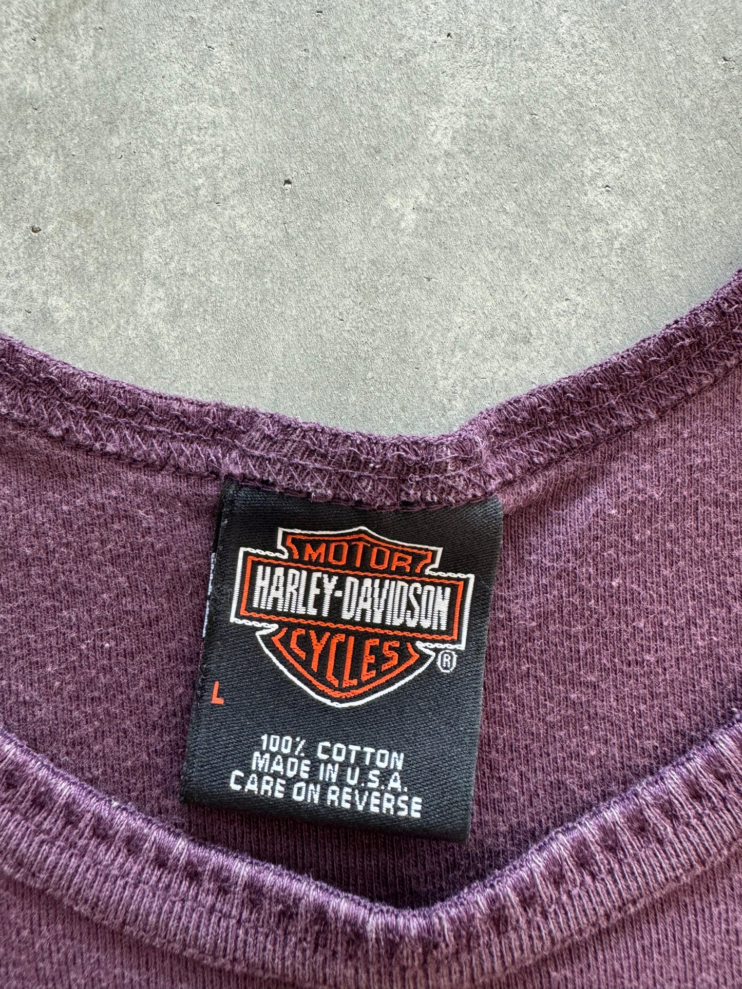 Vintage 00s Harley Davidson Tank Top - L