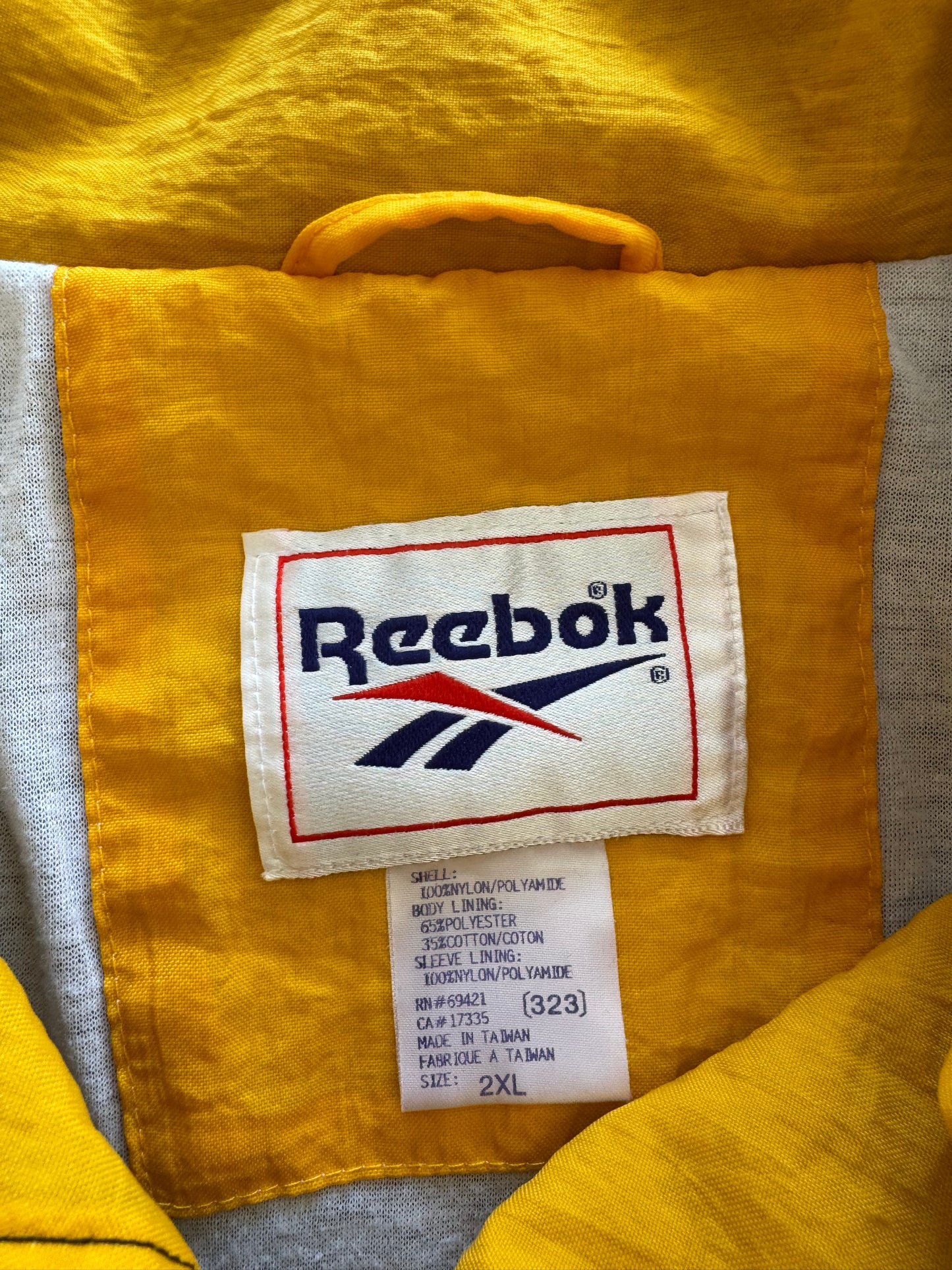 Vintage 90s Reebok Iowa Hawkeyes Jacket - XXL