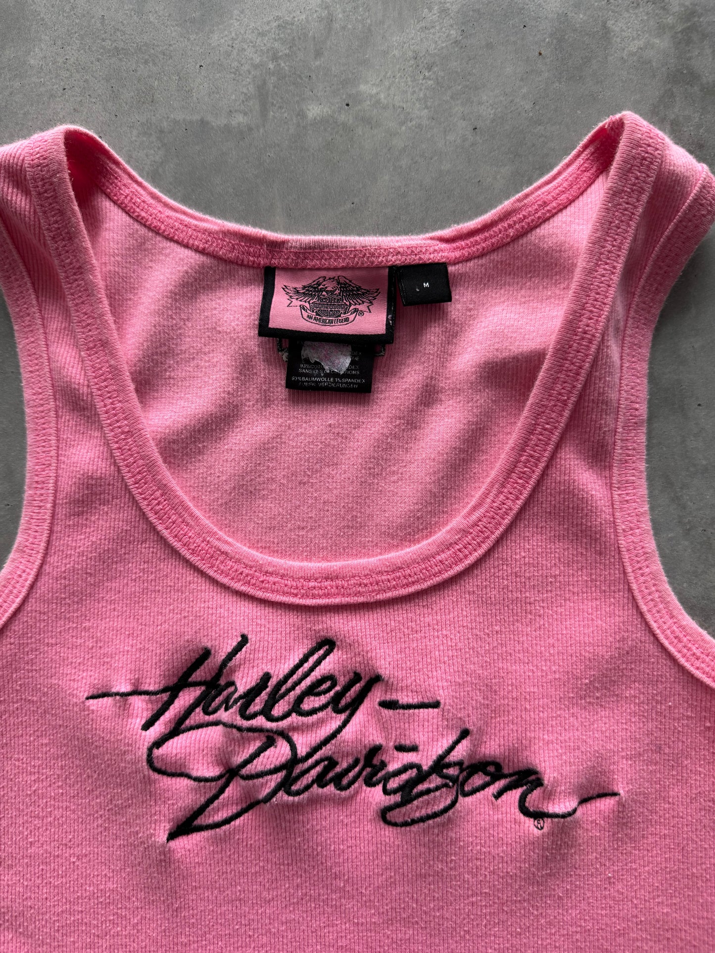 Vintage Harley Davidson Tank Top - M