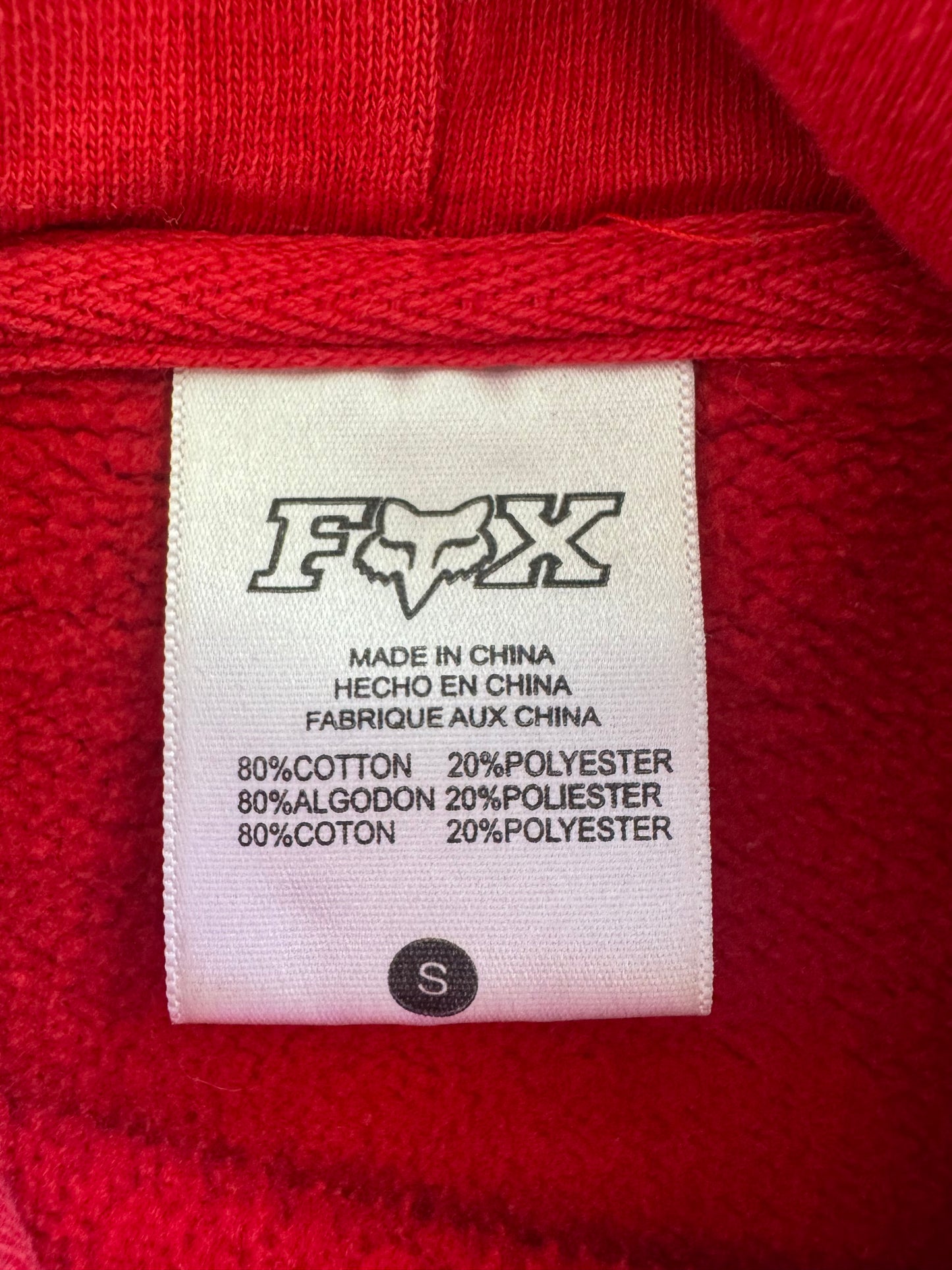 Vintage Fox Racing Hoodie - S