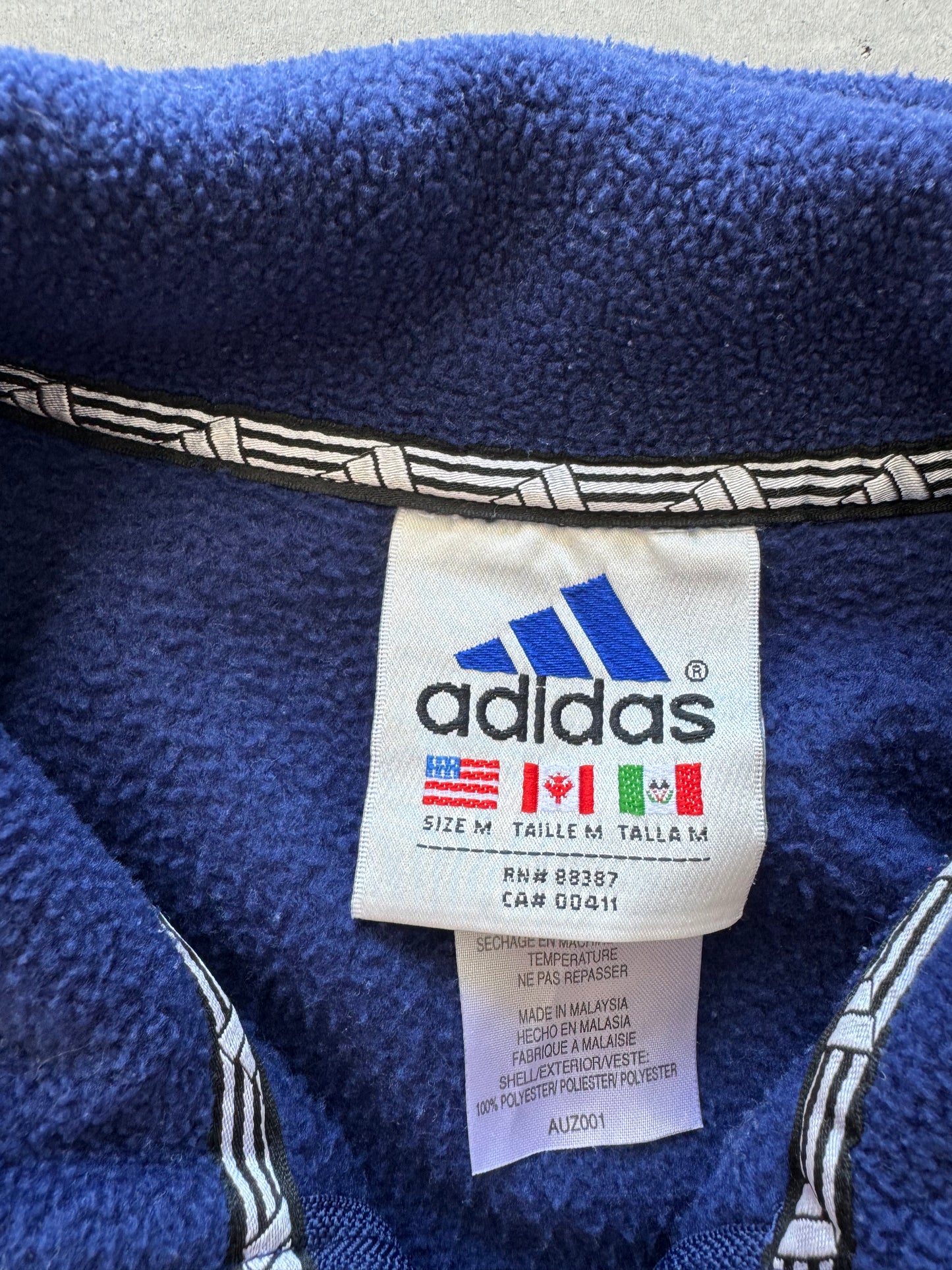 Vintage 90s Adidas Fleece Sweatshirt - M