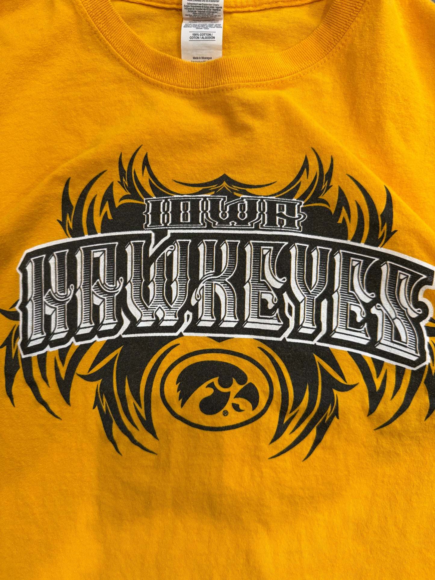 Vintage Iowa Hawkeyes Tee - L