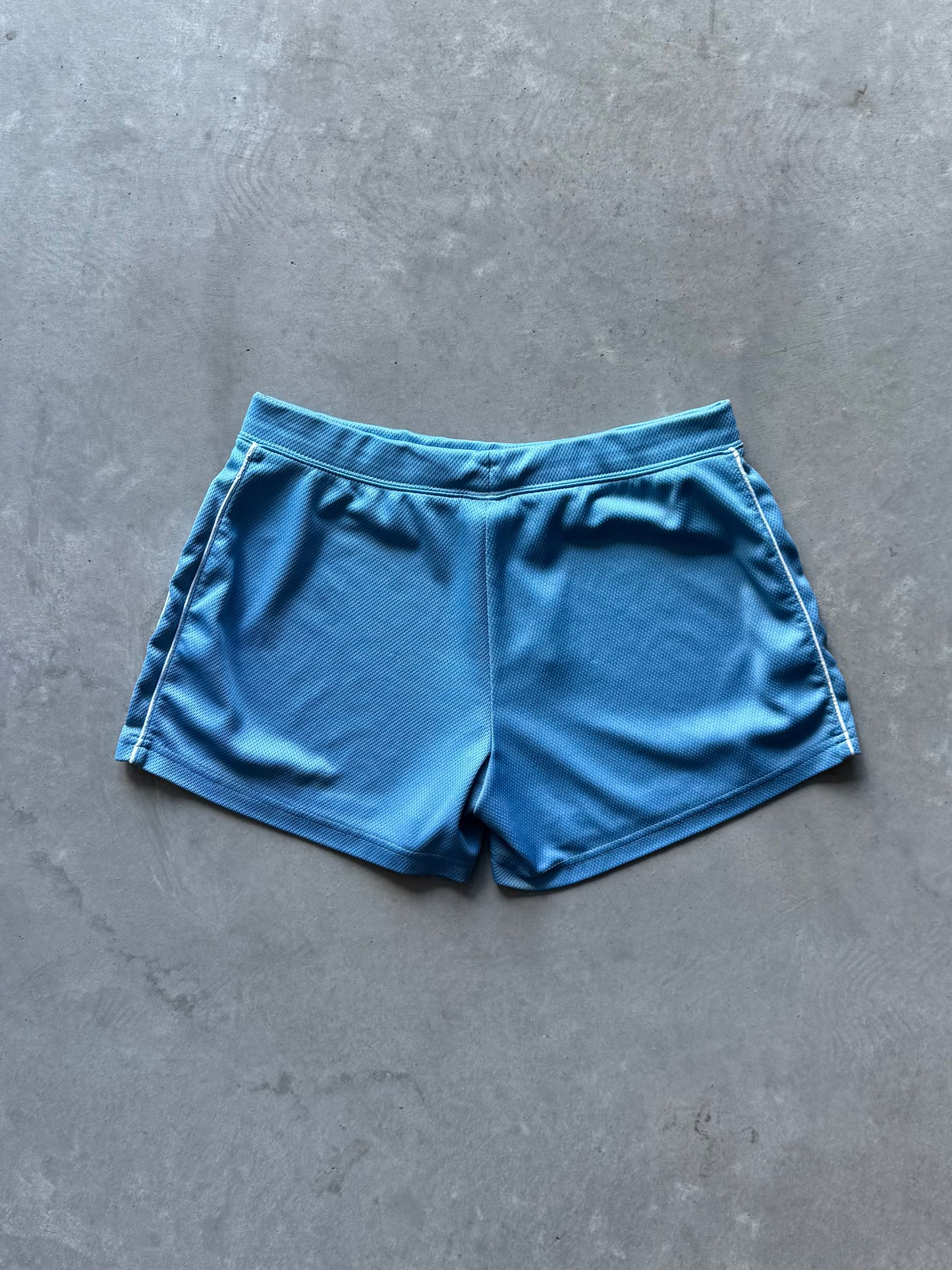 Vintage Baby Blue Track Shorts - S
